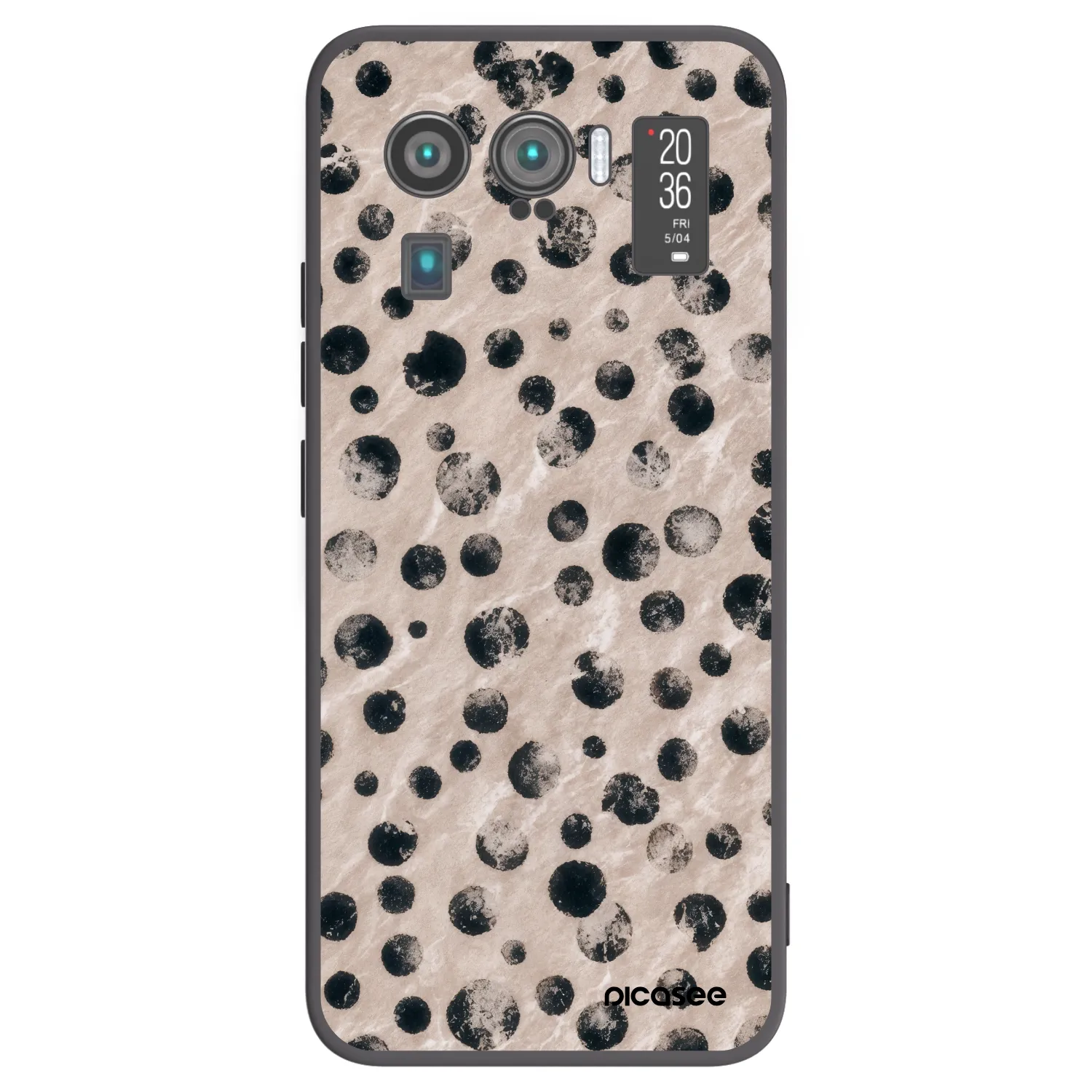Picasee silikonowe czarne etui na Xiaomi Mi 11 Ultra - Inked