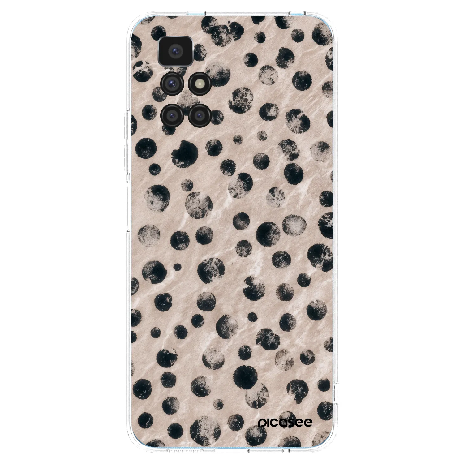 Picasee silikonowe przeźroczyste etui na Xiaomi Redmi 10 - Inked