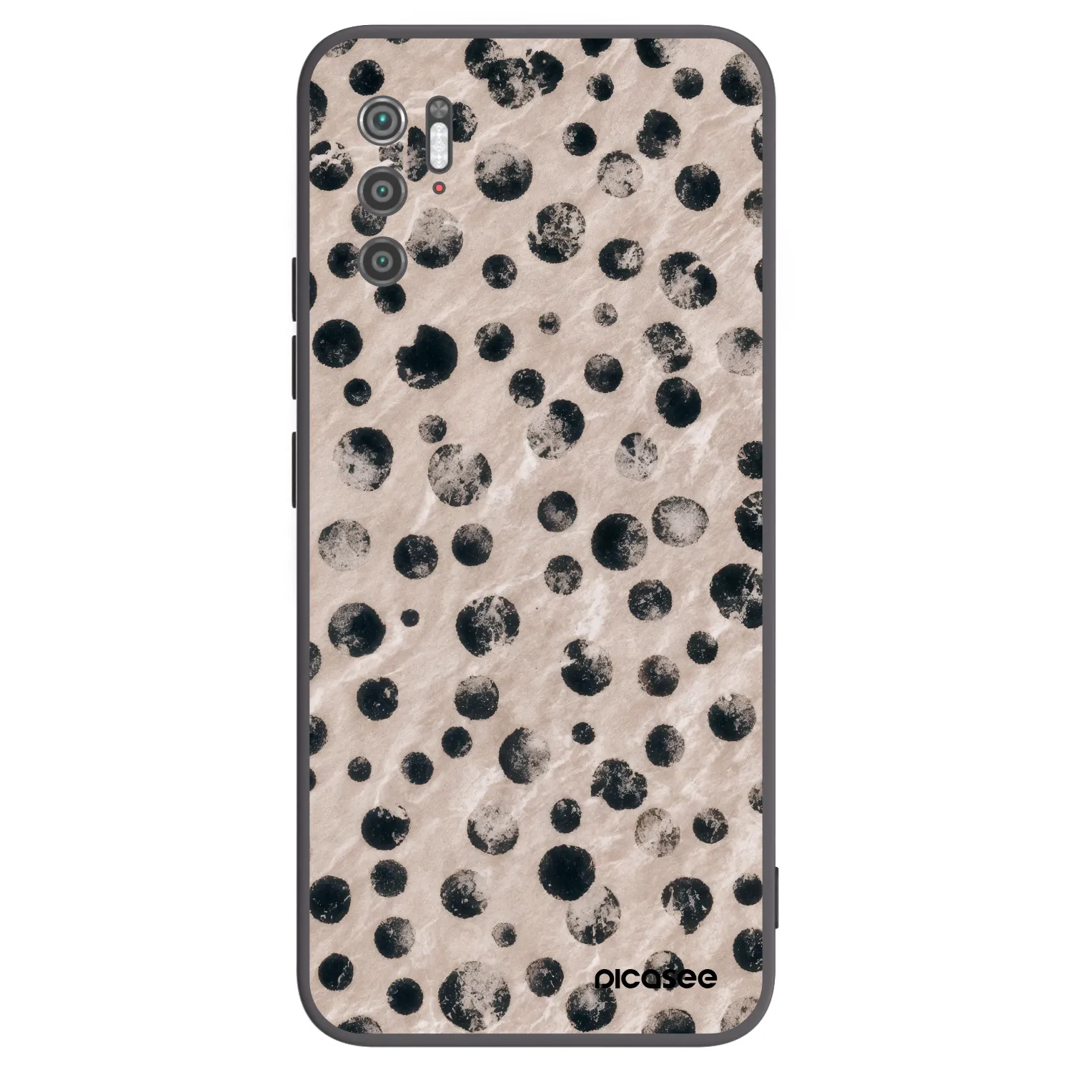 Picasee silikonowe czarne etui na Xiaomi Poco M3 Pro 5G - Inked