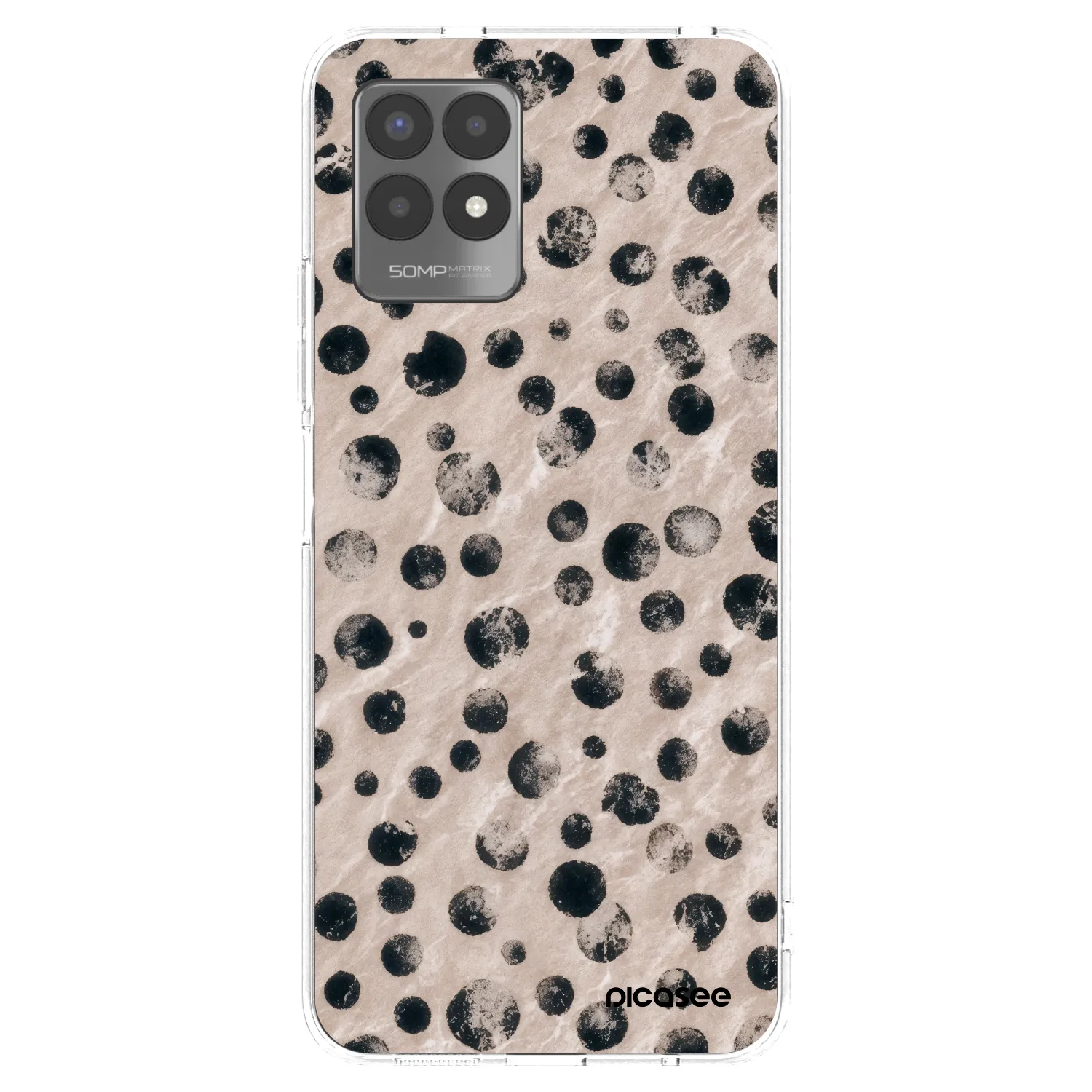 Picasee silikonowe przeźroczyste etui na Realme 8i - Inked