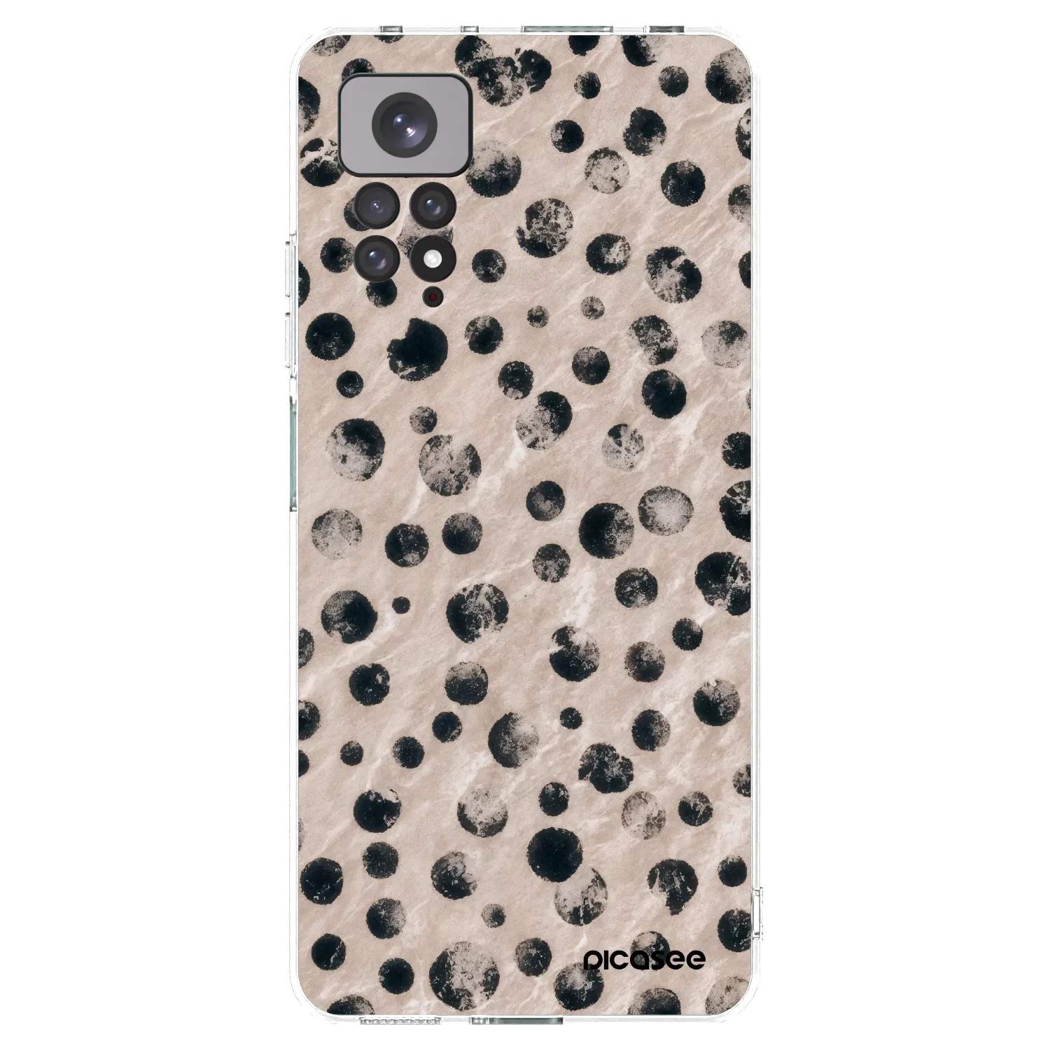 Picasee silikonowe przeźroczyste etui na Xiaomi Redmi Note 11S 4G - Inked