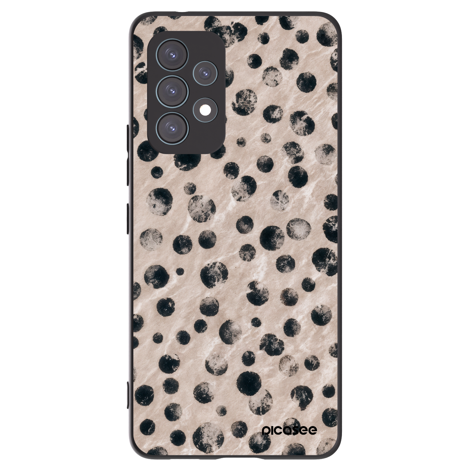 Picasee silikonowe czarne etui na Samsung Galaxy A53 5G A536 - Inked