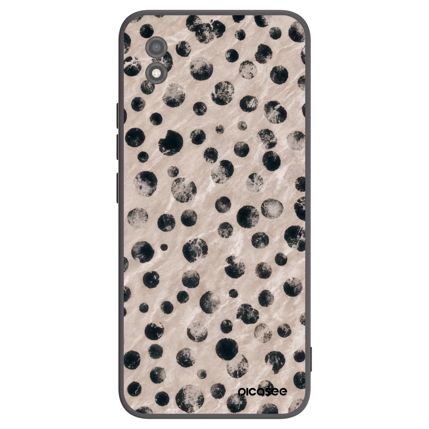 Picasee silikonowe czarne etui na Realme C11 (2021) - Inked