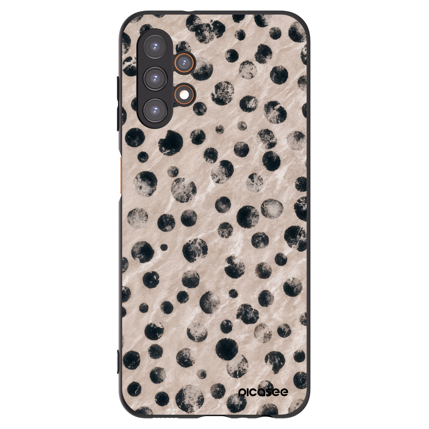 Picasee silikonowe czarne etui na Samsung Galaxy A13 4G A135 - Inked