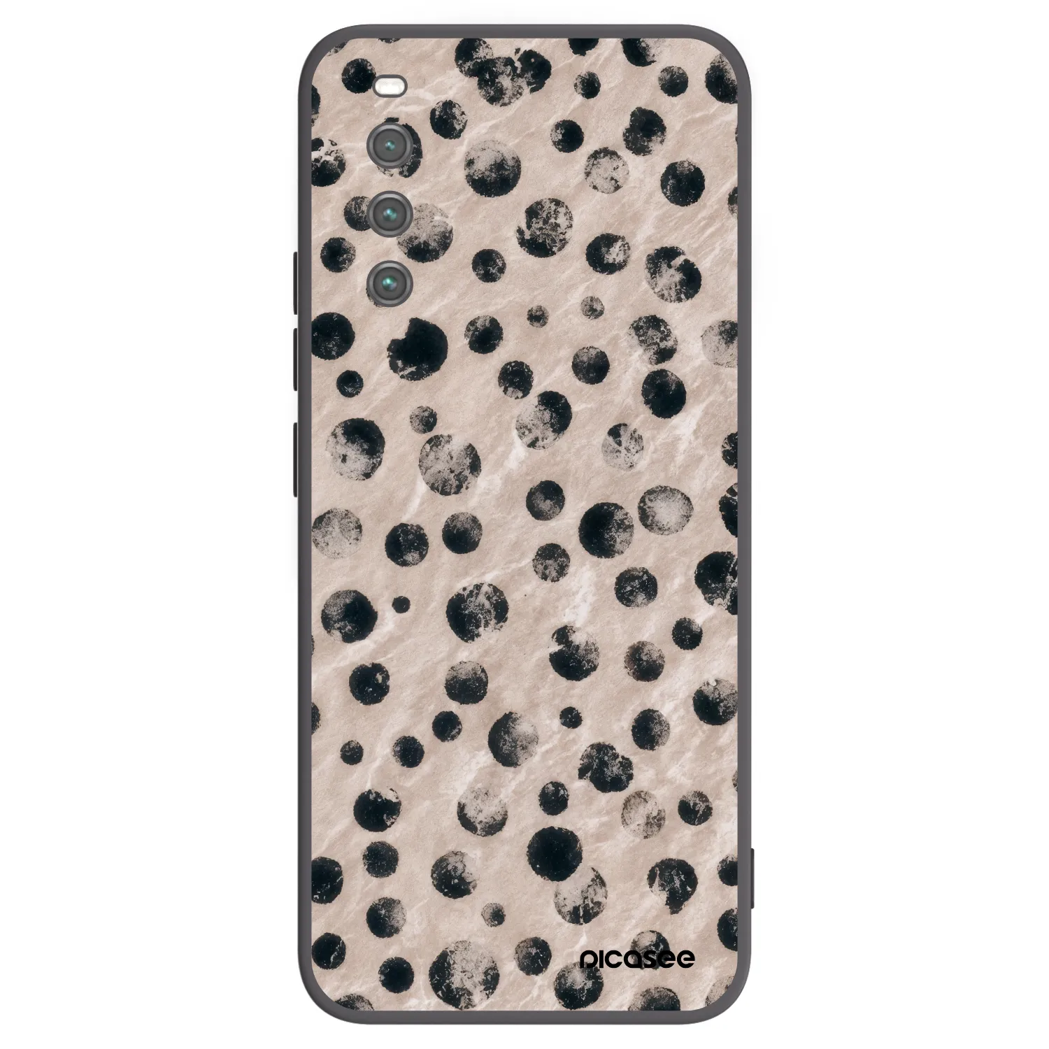 Picasee silikonowe czarne etui na Sony Xperia 10 IV 5G - Inked