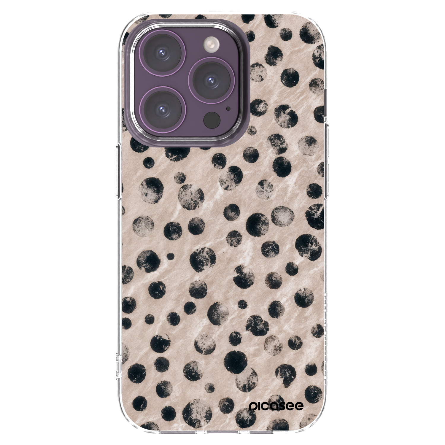 Picasee silikonowe przeźroczyste etui na Apple iPhone 14 Pro - Inked