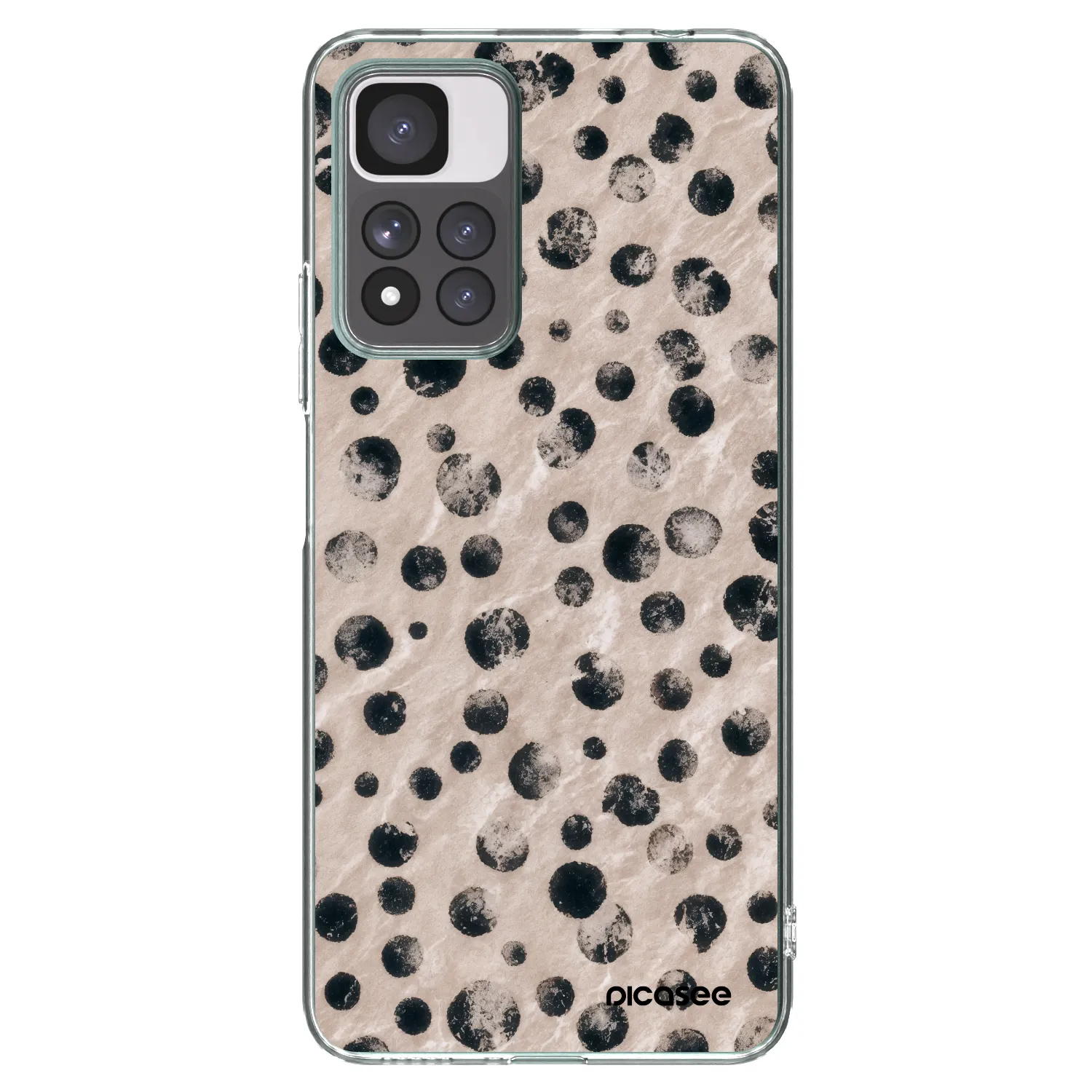 Picasee silikonowe przeźroczyste etui na Xiaomi Redmi Note 11 Pro+ 5G - Inked