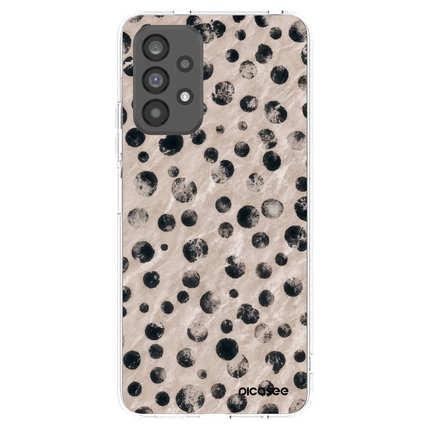 Picasee silikonowe przeźroczyste etui na Samsung Galaxy A73 5G - Inked