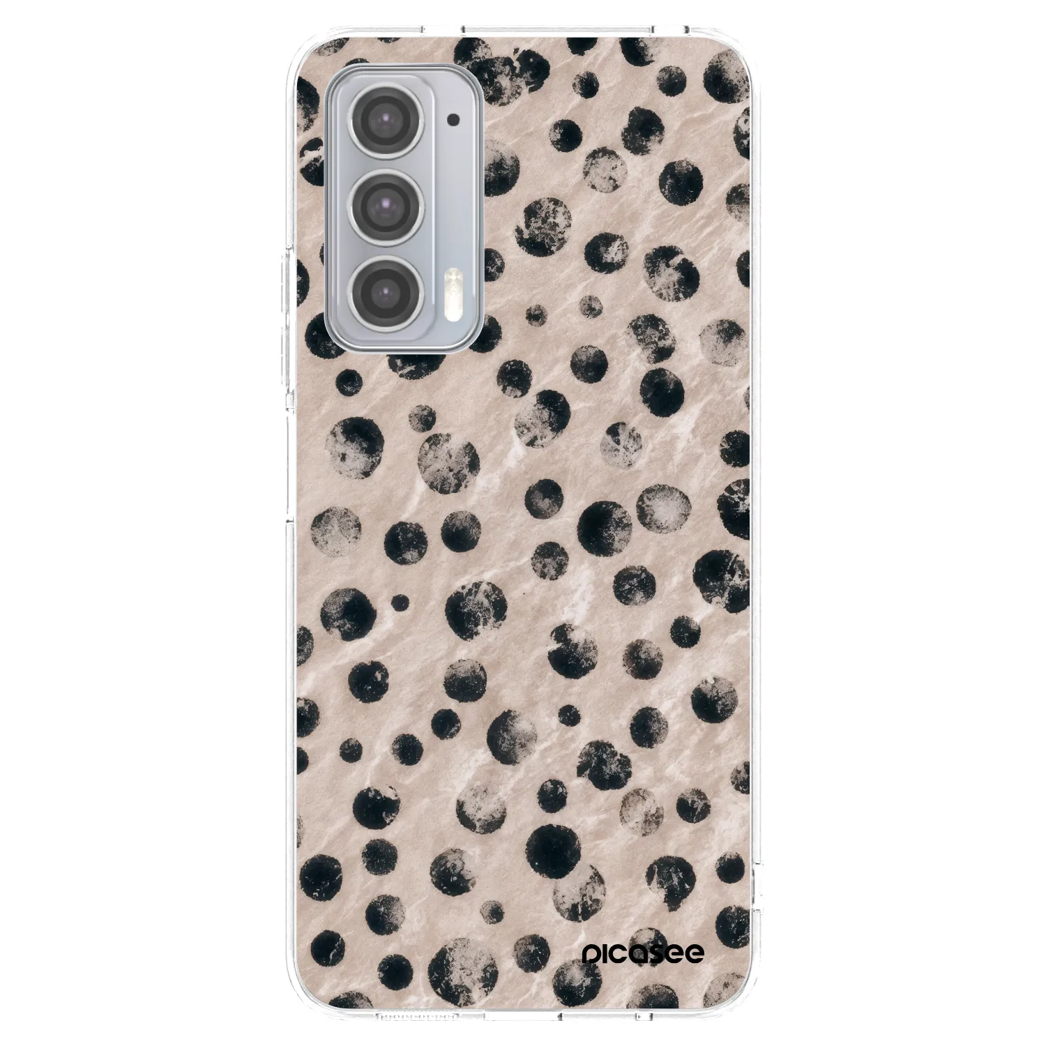 Picasee silikonowe przeźroczyste etui na Motorola Edge 20 - Inked