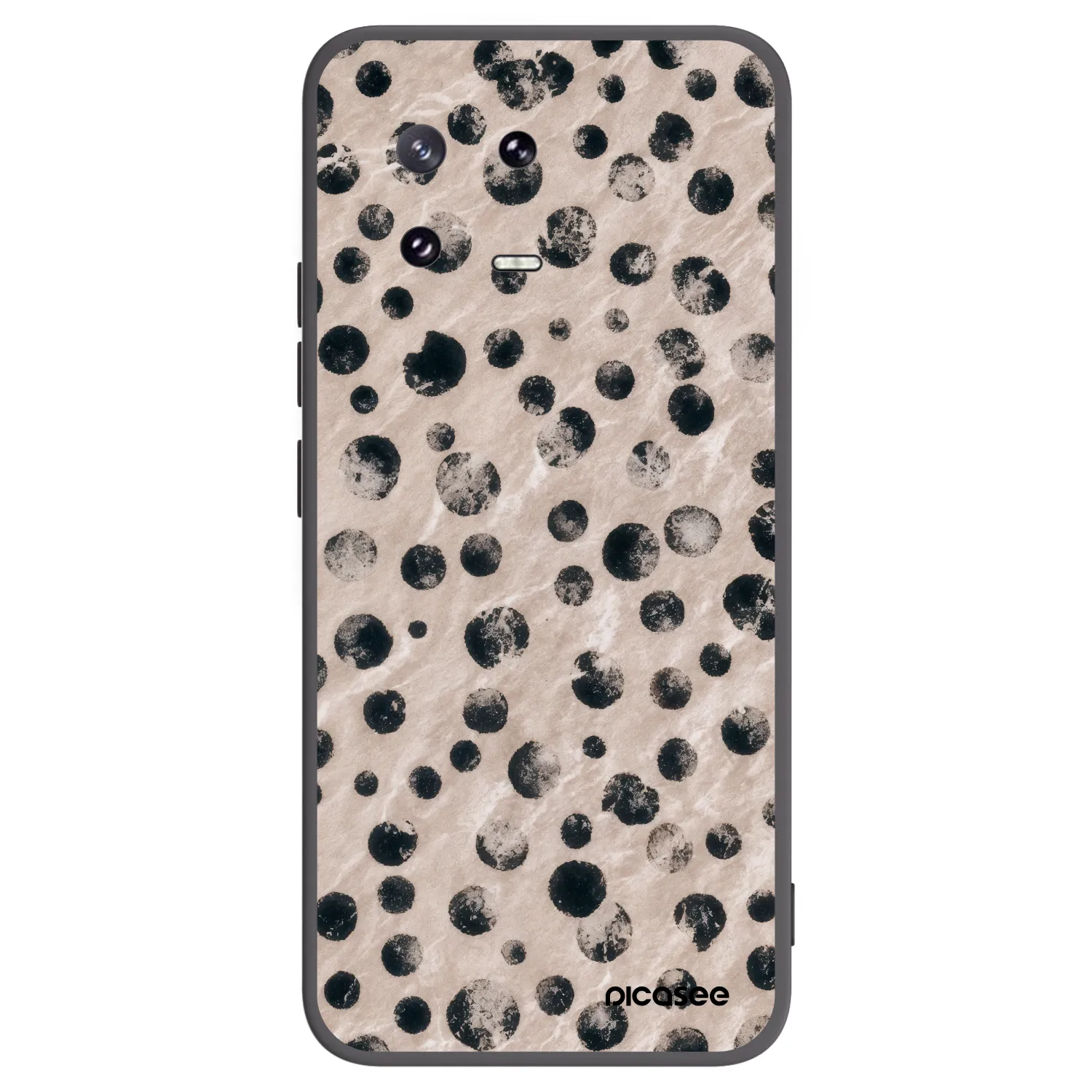 Picasee silikonowe czarne etui na Xiaomi 13 Pro - Inked