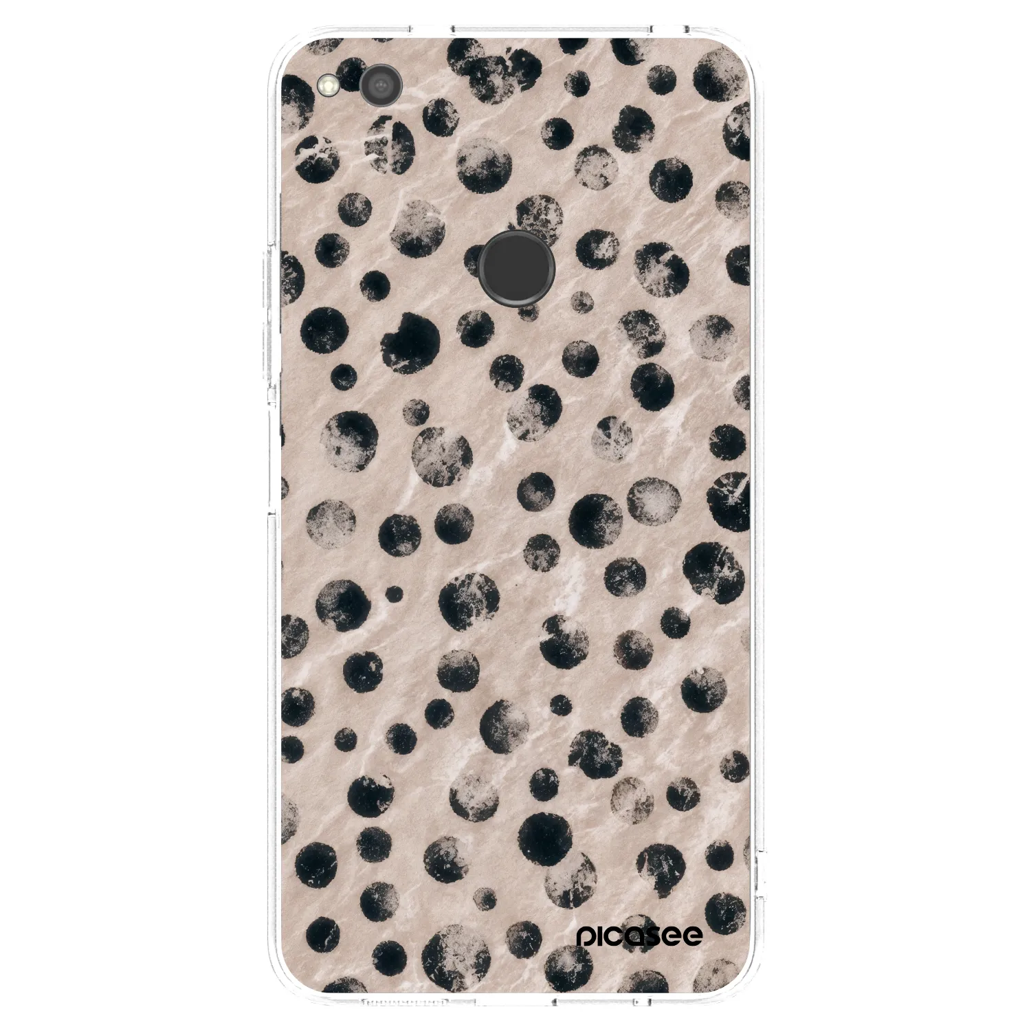 Picasee silikonowe przeźroczyste etui na Huawei P9 Lite 2017 - Inked