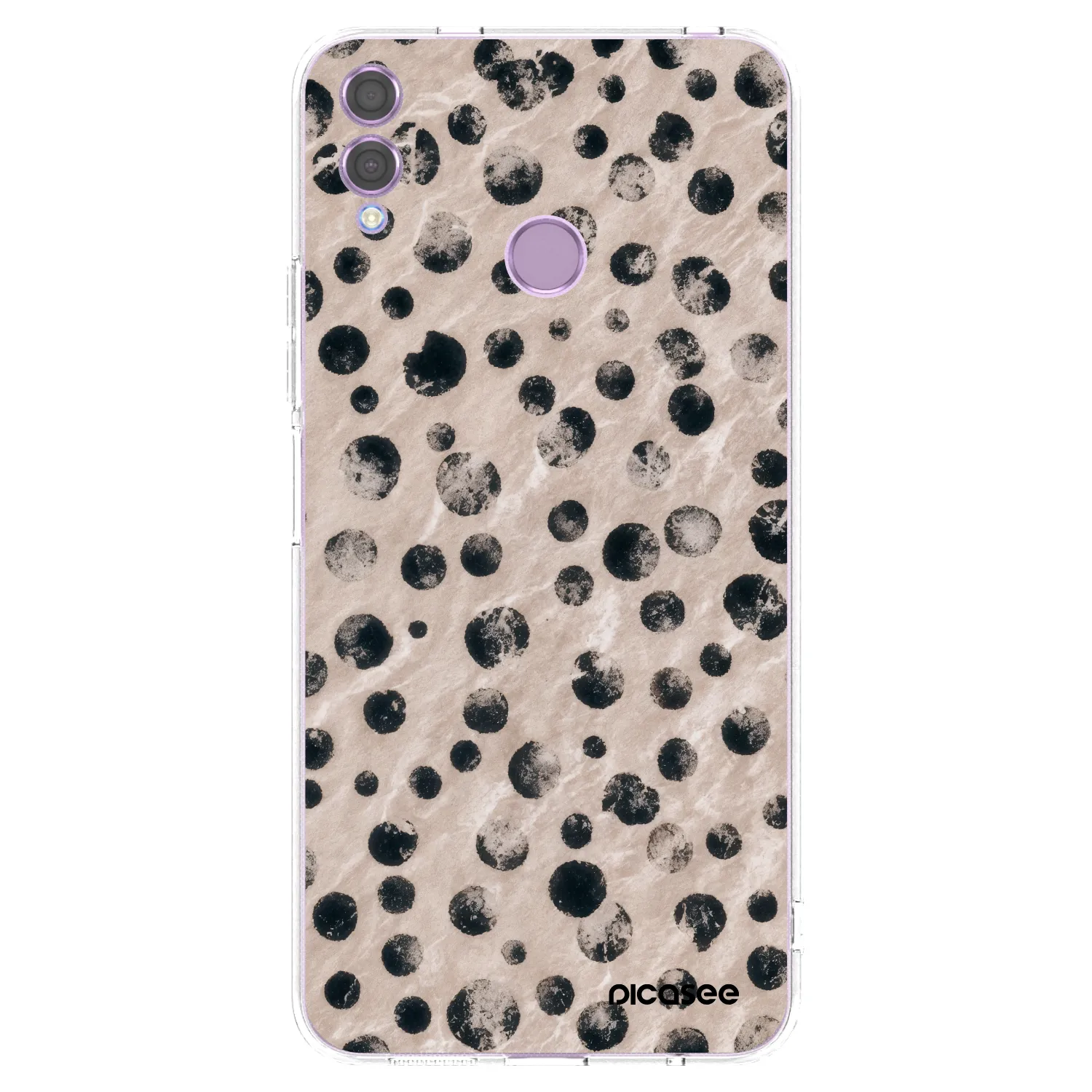 Picasee silikonowe przeźroczyste etui na Honor 8X - Inked