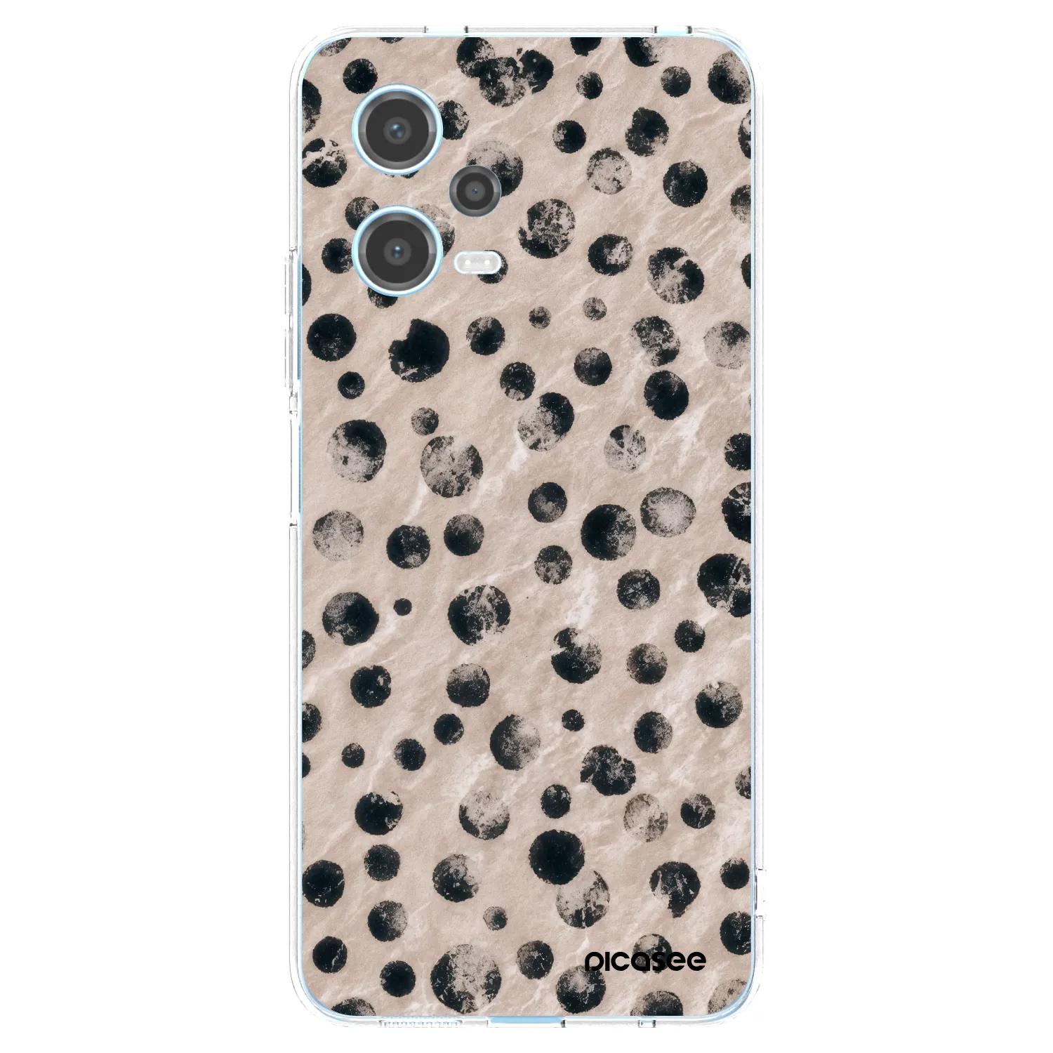 Picasee silikonowe przeźroczyste etui na Xiaomi Redmi Note 12 5G - Inked