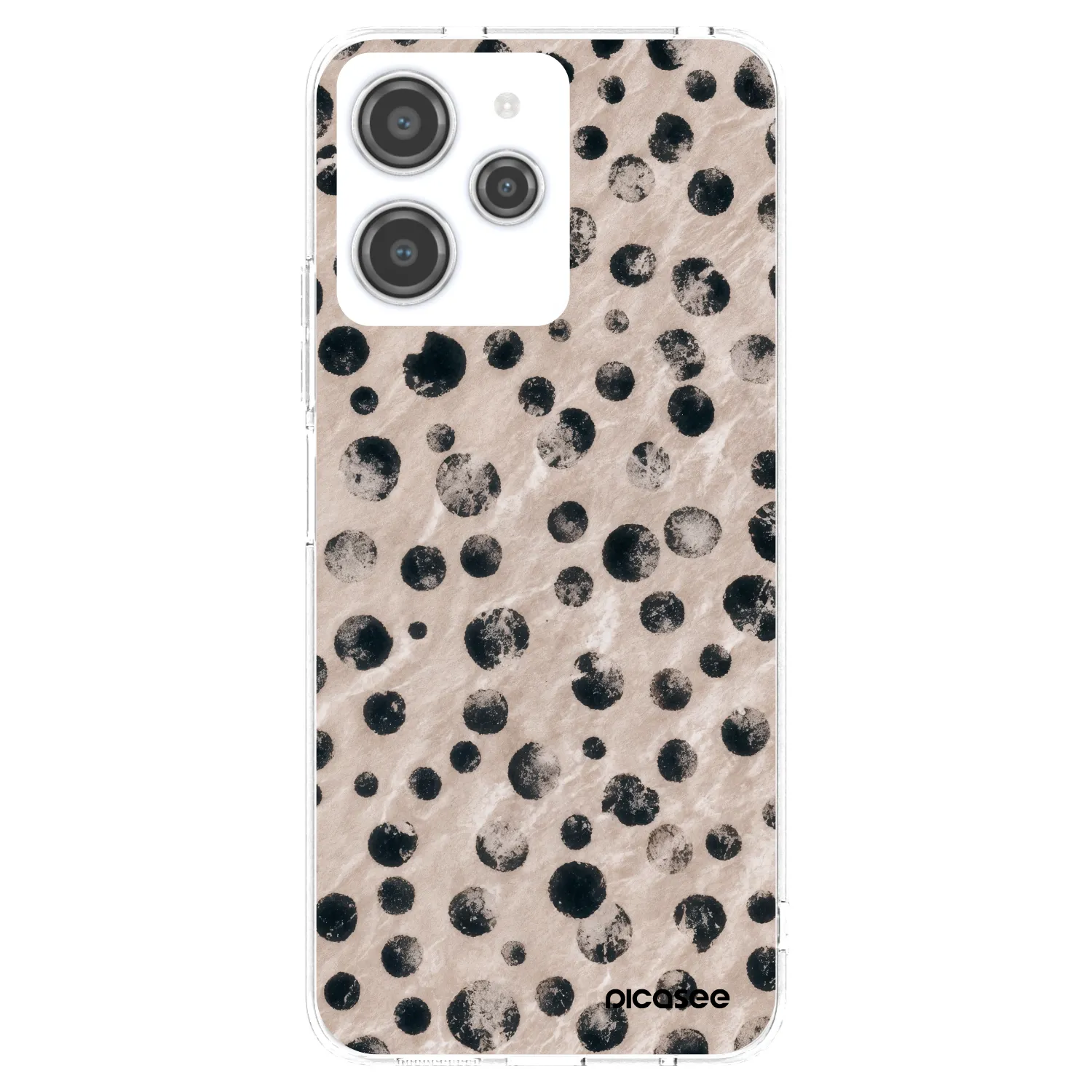 Picasee silikonowe przeźroczyste etui na Xiaomi Redmi 12 4G - Inked