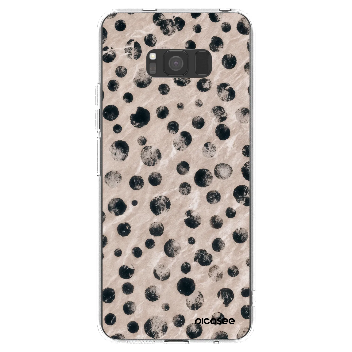 Picasee silikonowe przeźroczyste etui na Samsung Galaxy S8 G950F - Inked