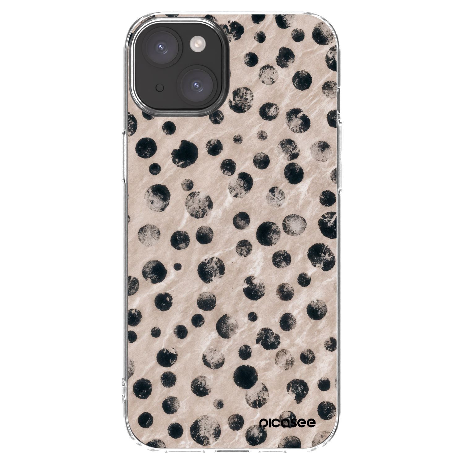 Picasee silikonowe przeźroczyste etui na Apple iPhone 15 Plus - Inked