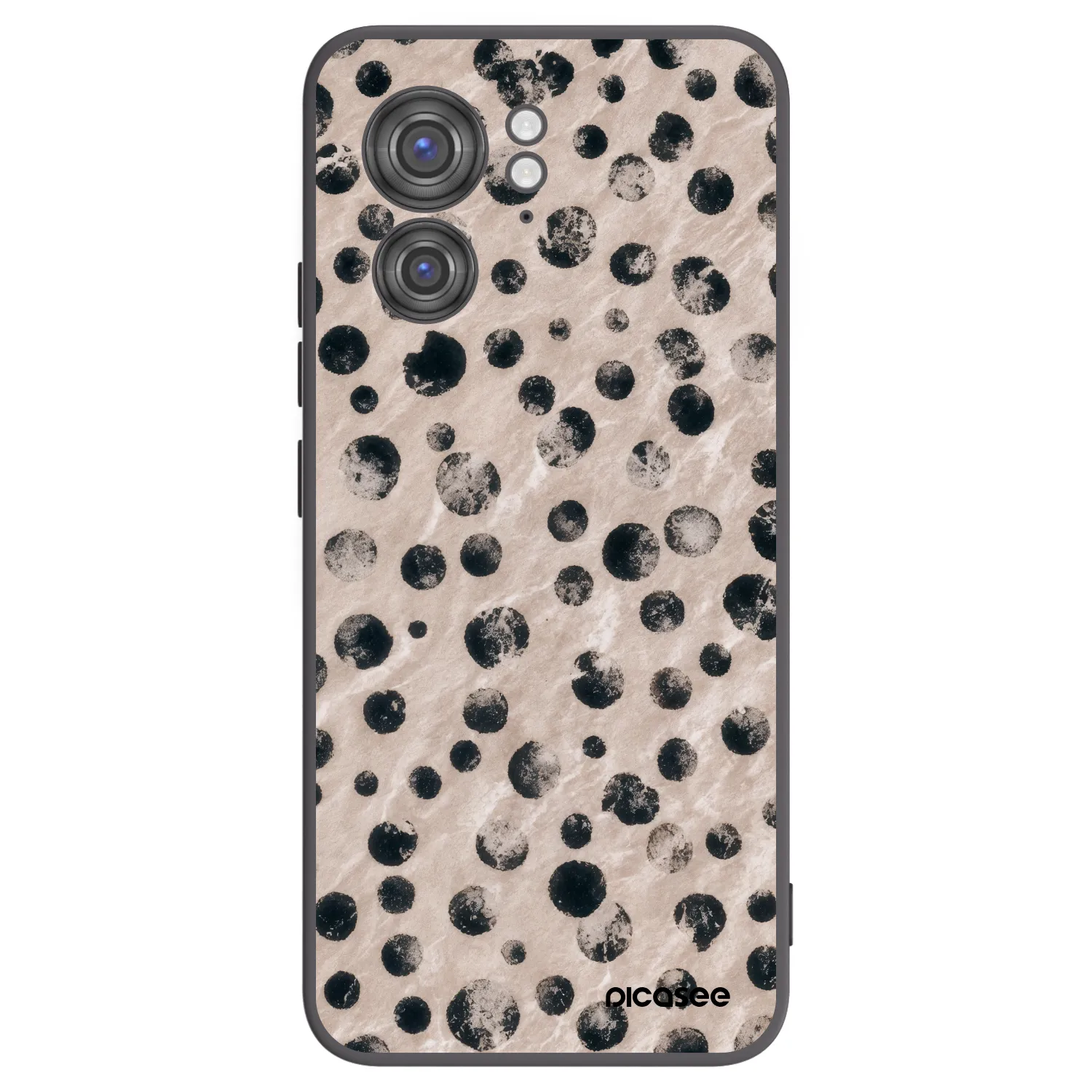 Picasee silikonowe czarne etui na Motorola Edge 40 - Inked