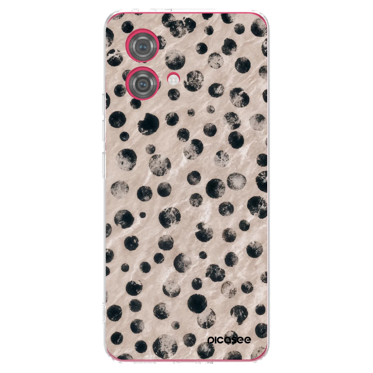 Picasee silikonowe przeźroczyste etui na Motorola Moto G84 5G - Inked