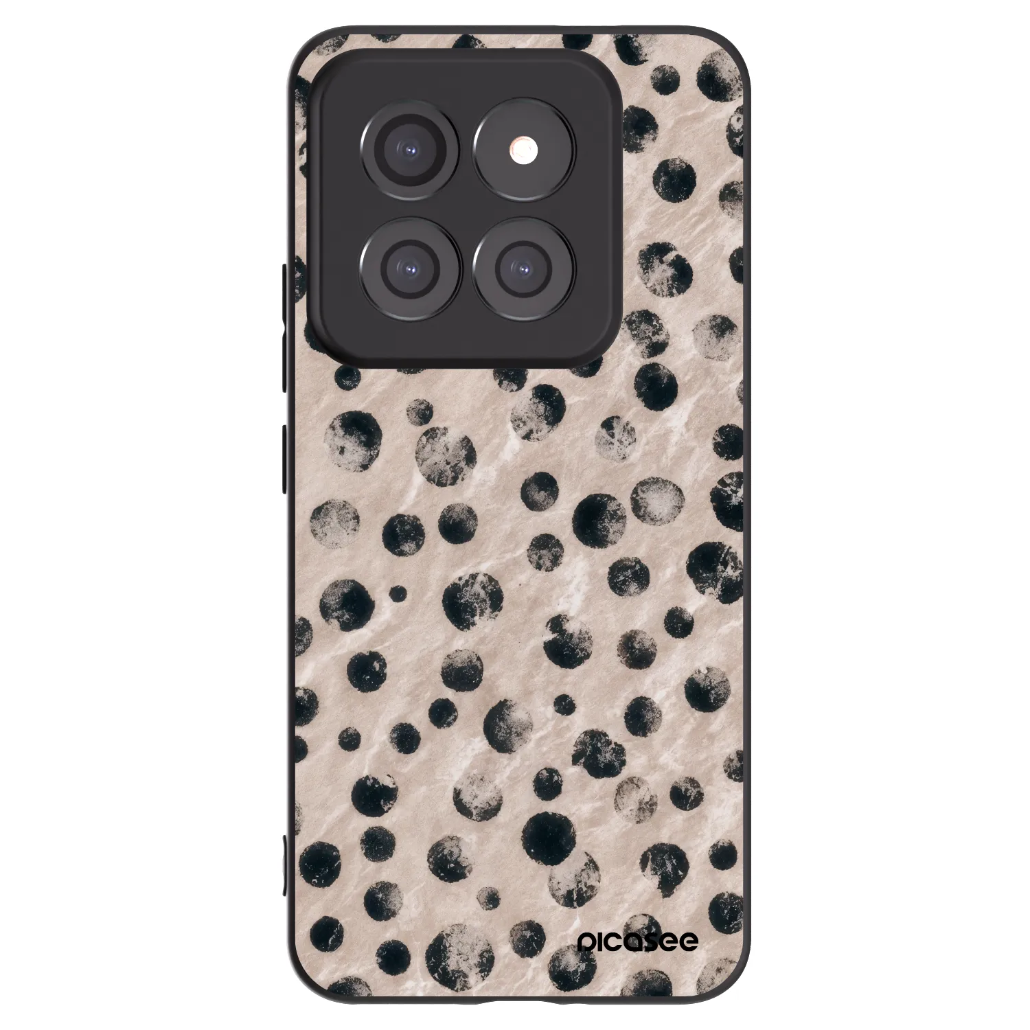 Picasee silikonowe czarne etui na Xiaomi 14 Pro - Inked