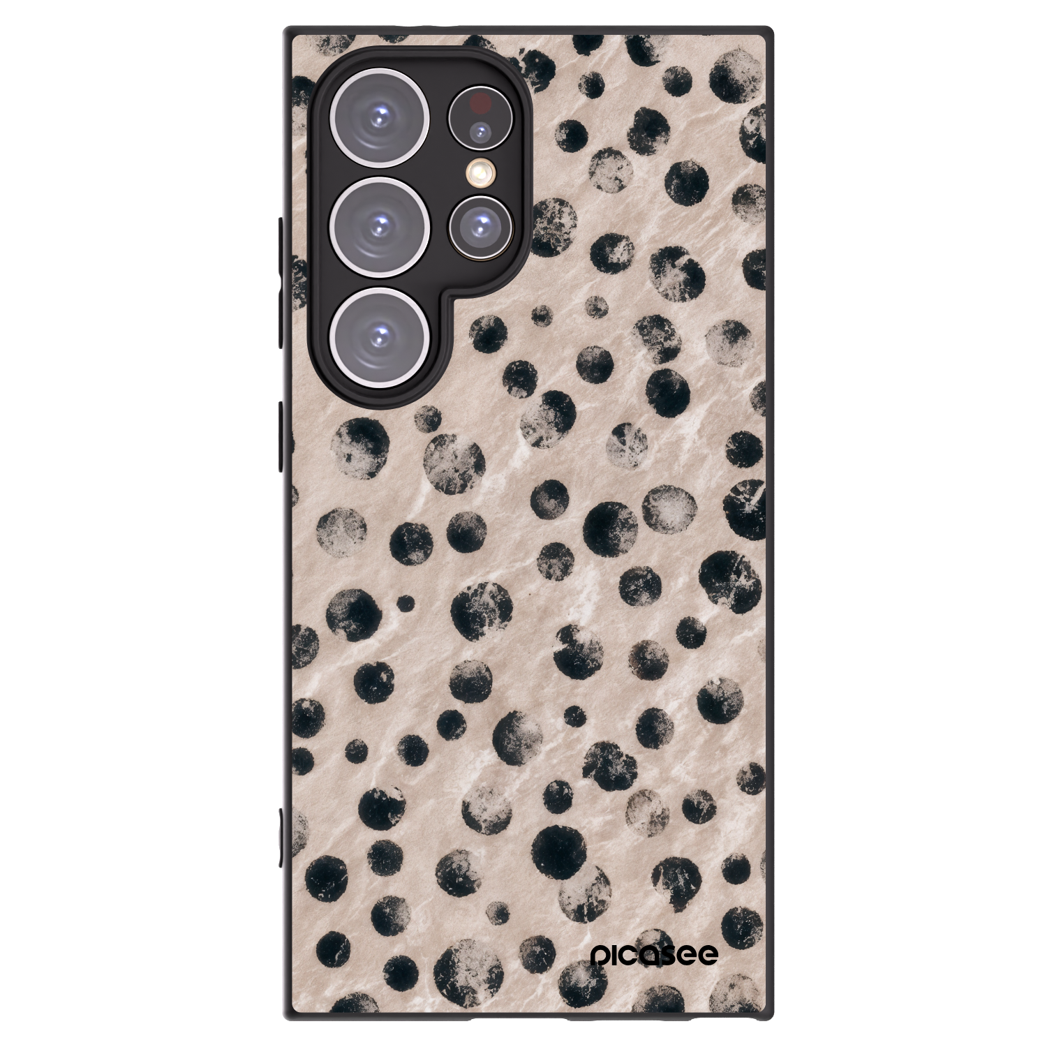 Picasee silikonowe czarne etui na Samsung Galaxy S24 Ultra S928B 5G - Inked