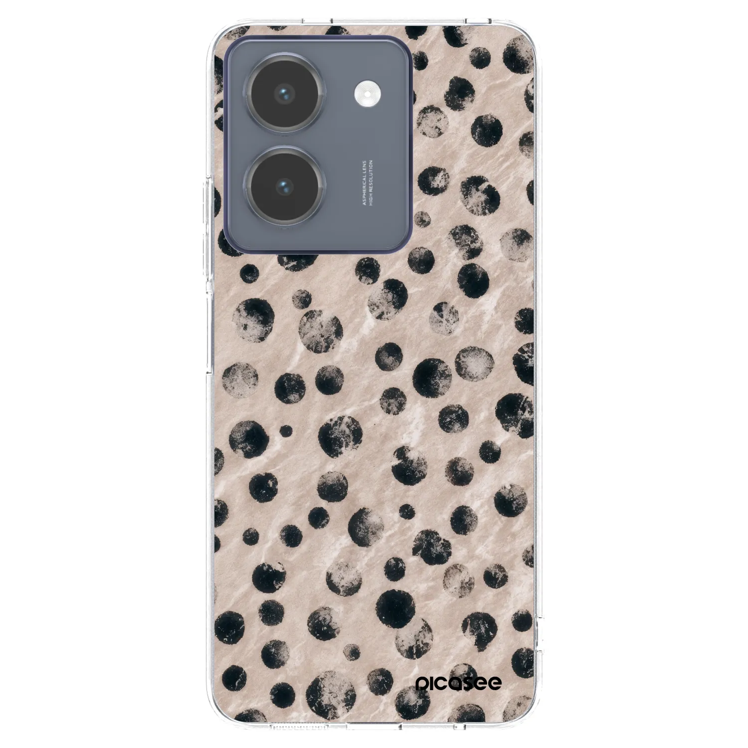 Picasee silikonowe przeźroczyste etui na Vivo Y36 4G - Inked