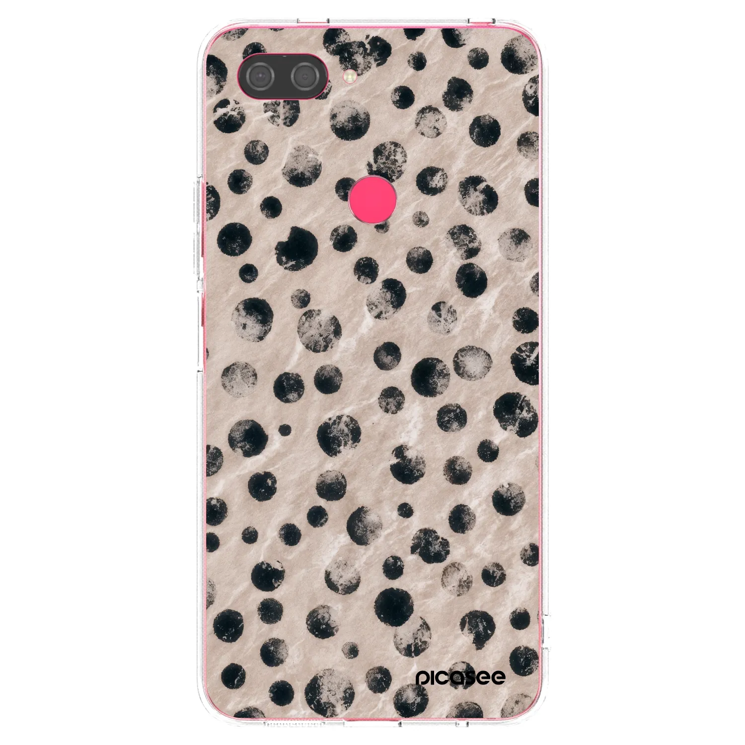 Picasee silikonowe przeźroczyste etui na Xiaomi Mi 8 Lite - Inked