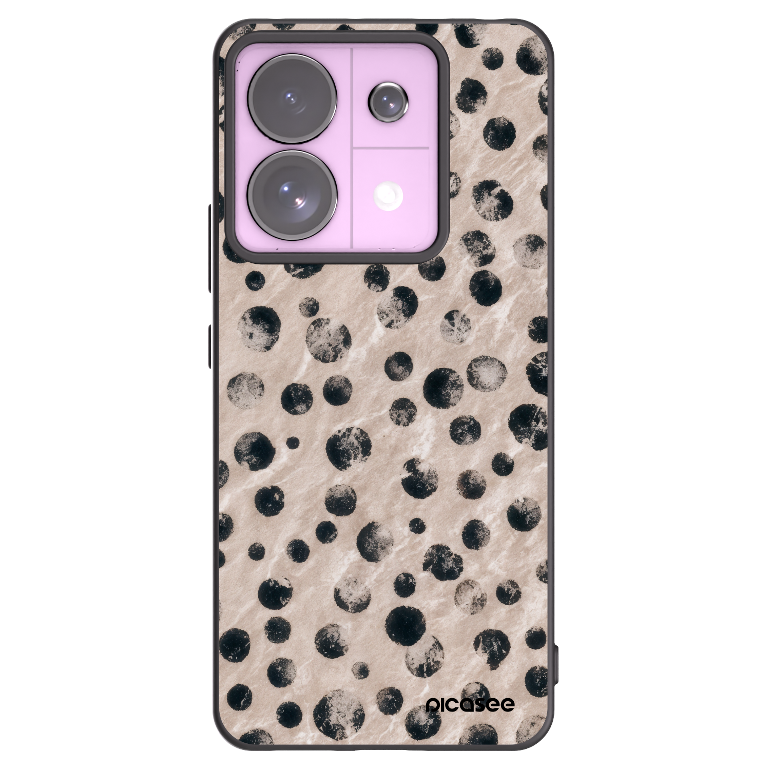 Picasee silikonowe czarne etui na Xiaomi Redmi Note 13 Pro 5G - Inked