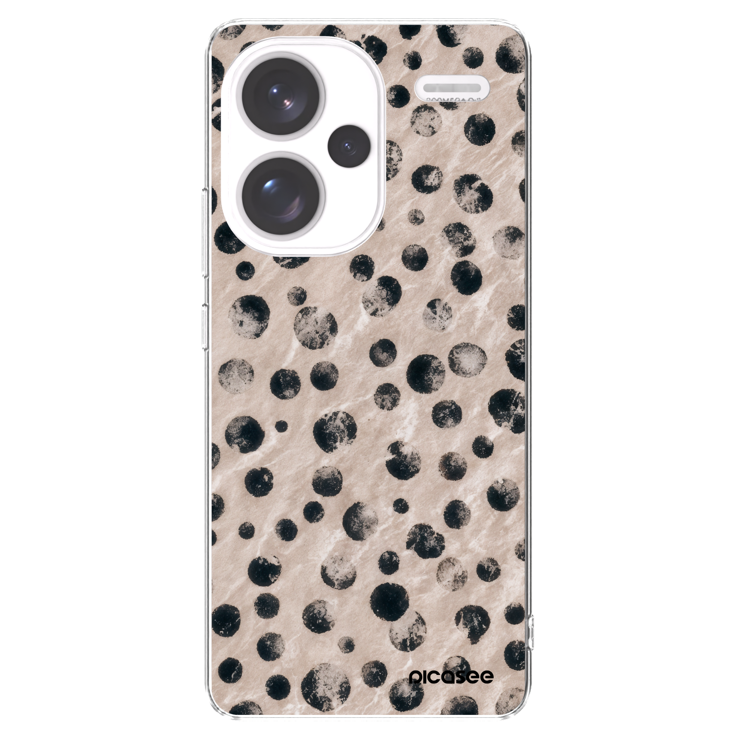 Picasee silikonowe przeźroczyste etui na Xiaomi Redmi Note 13 Pro+ 5G - Inked