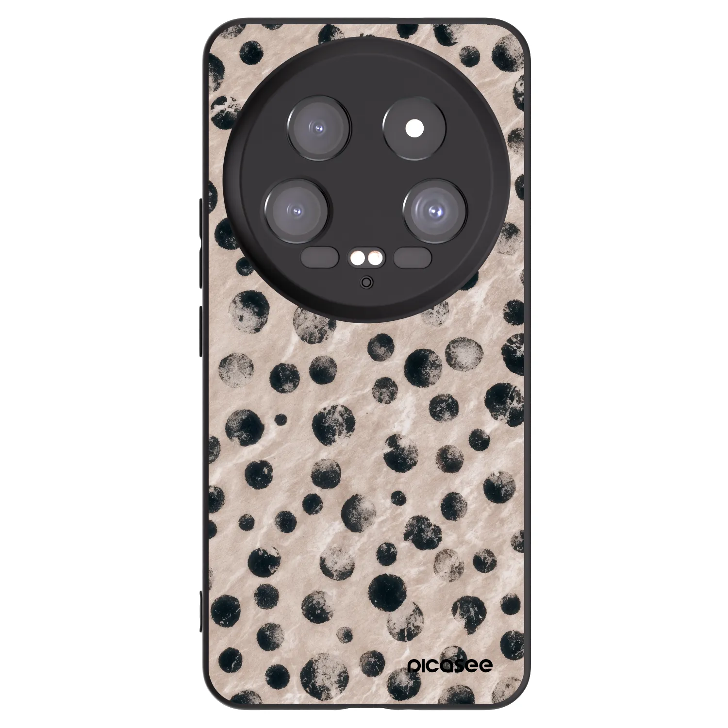 Picasee silikonowe czarne etui na Xiaomi 14 Ultra - Inked