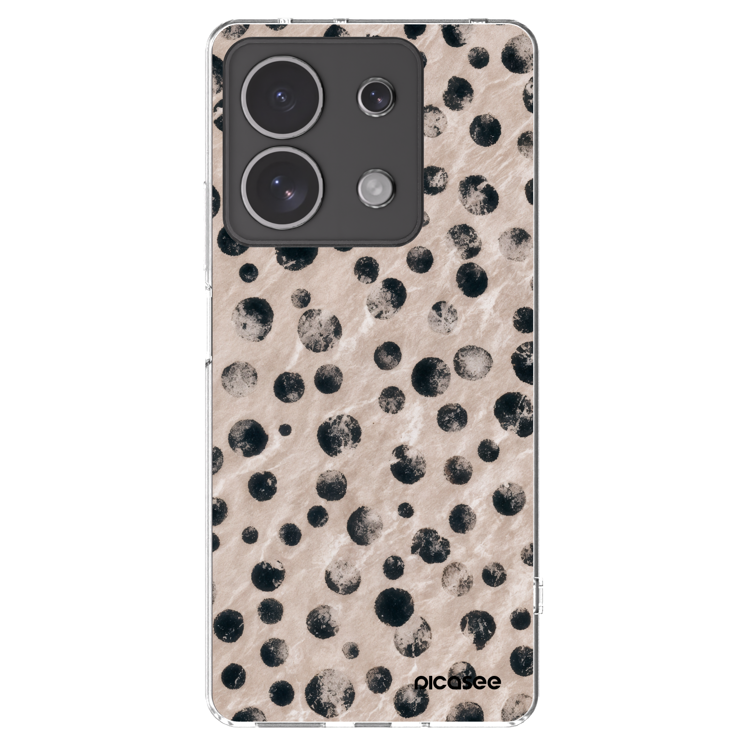 Picasee silikonowe przeźroczyste etui na Xiaomi Redmi Note 13 4G - Inked