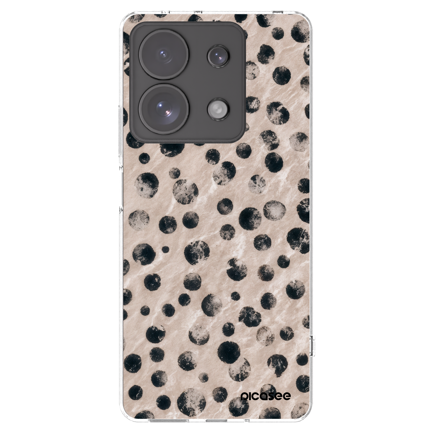 Picasee silikonowe przeźroczyste etui na Xiaomi Redmi Note 13 Pro 4G - Inked