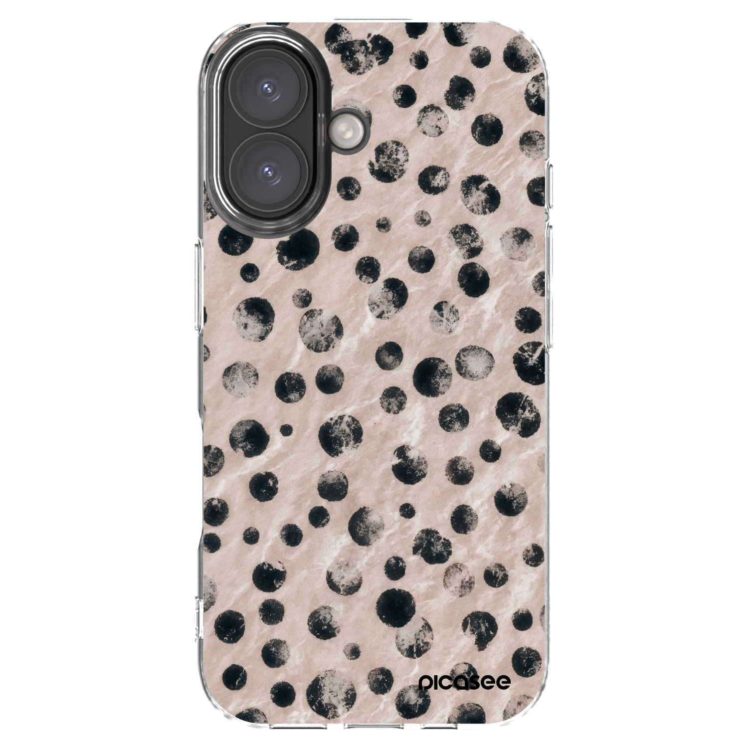 Picasee silikonowe przeźroczyste etui na Apple iPhone 16 - Inked