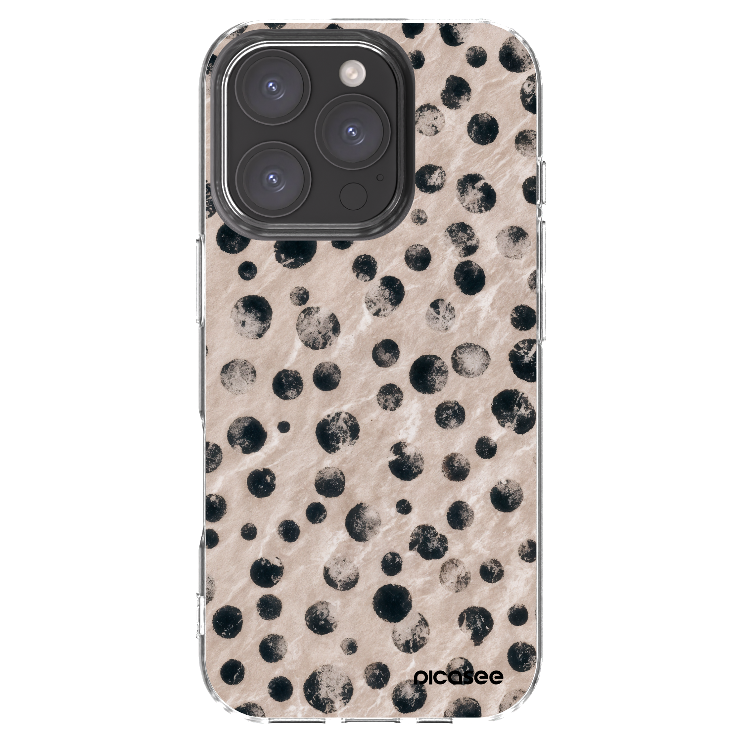 Picasee silikonowe przeźroczyste etui na Apple iPhone 16 Pro - Inked