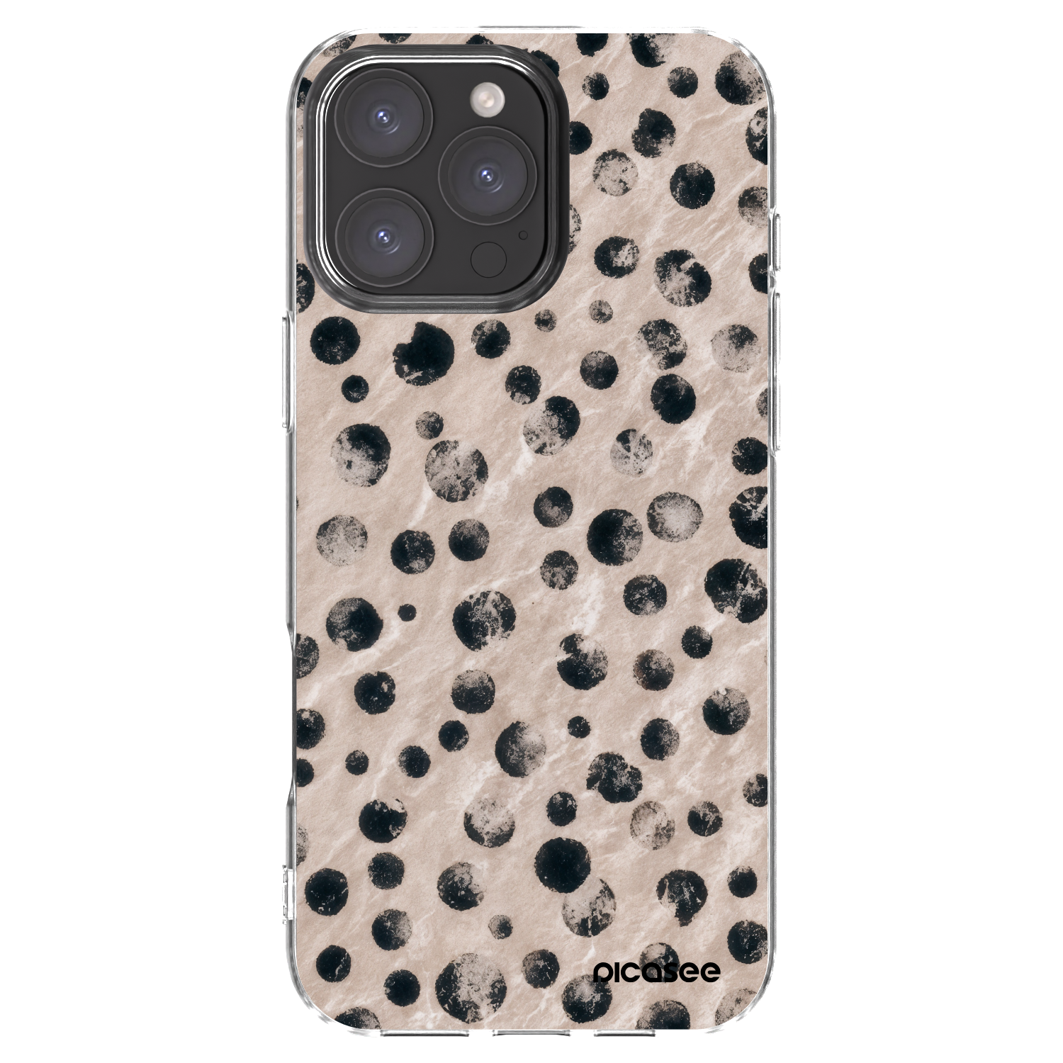 Picasee silikonowe przeźroczyste etui na Apple iPhone 16 Pro Max - Inked