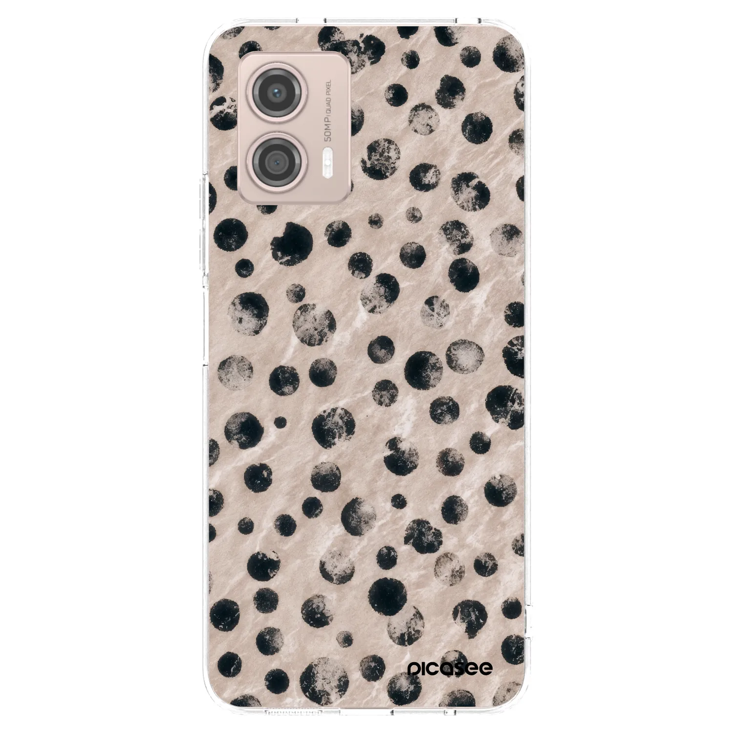 Picasee silikonowe przeźroczyste etui na Motorola Moto G53 5G - Inked