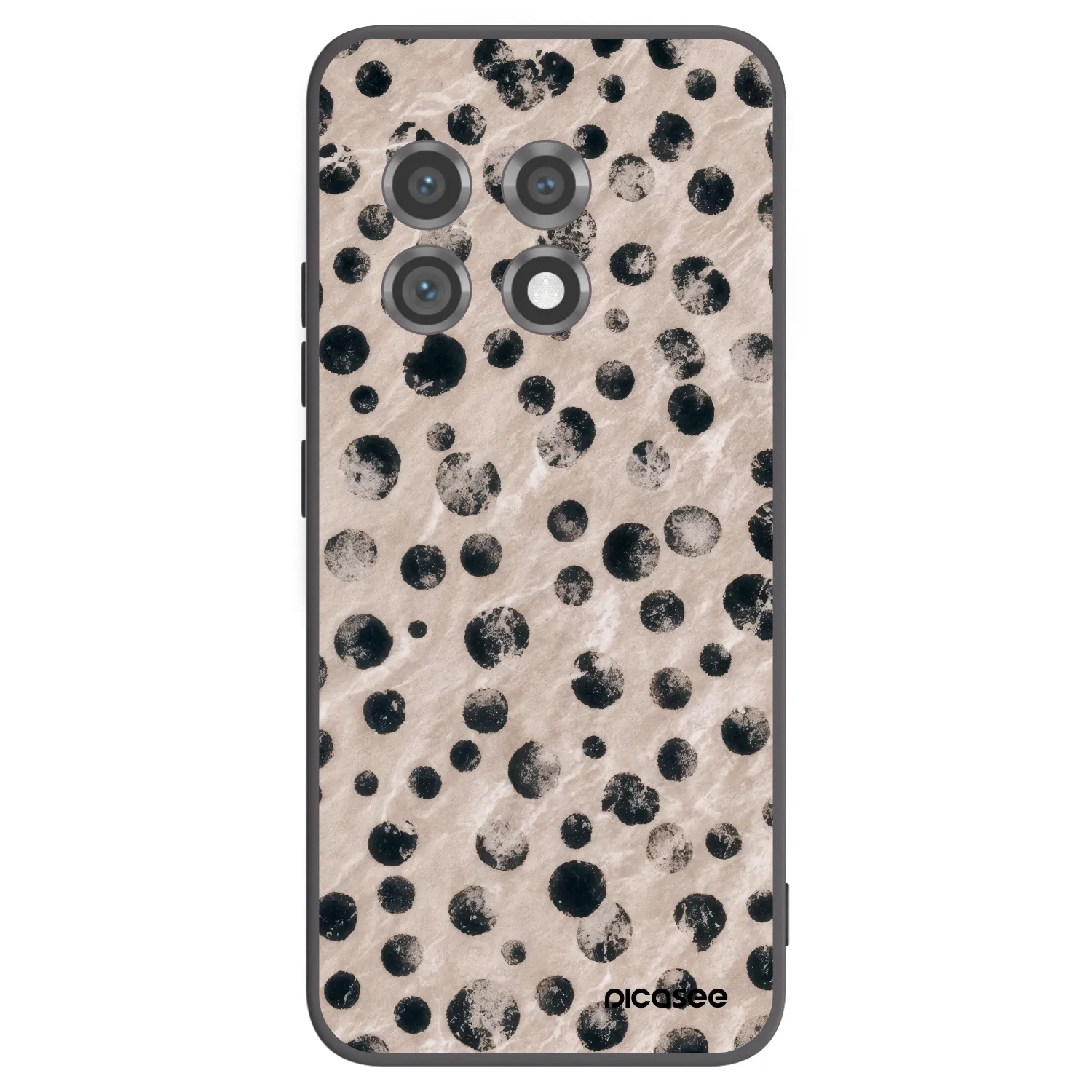 Picasee silikonowe czarne etui na OnePlus 11 5G - Inked