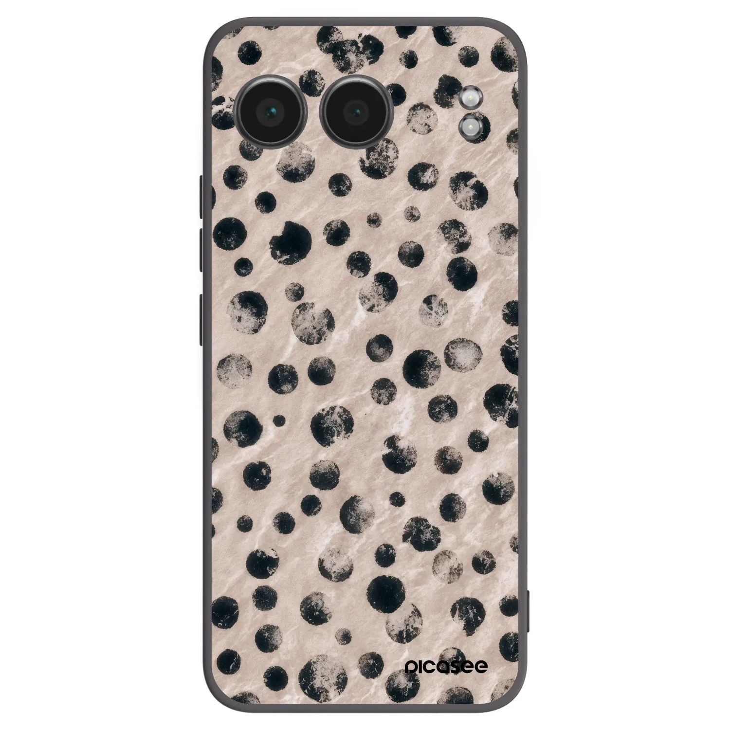 Picasee silikonowe czarne etui na OnePlus Nord 4 - Inked