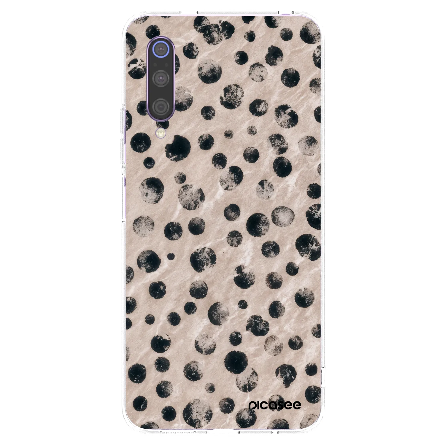 Picasee silikonowe przeźroczyste etui na Xiaomi Mi 9 - Inked