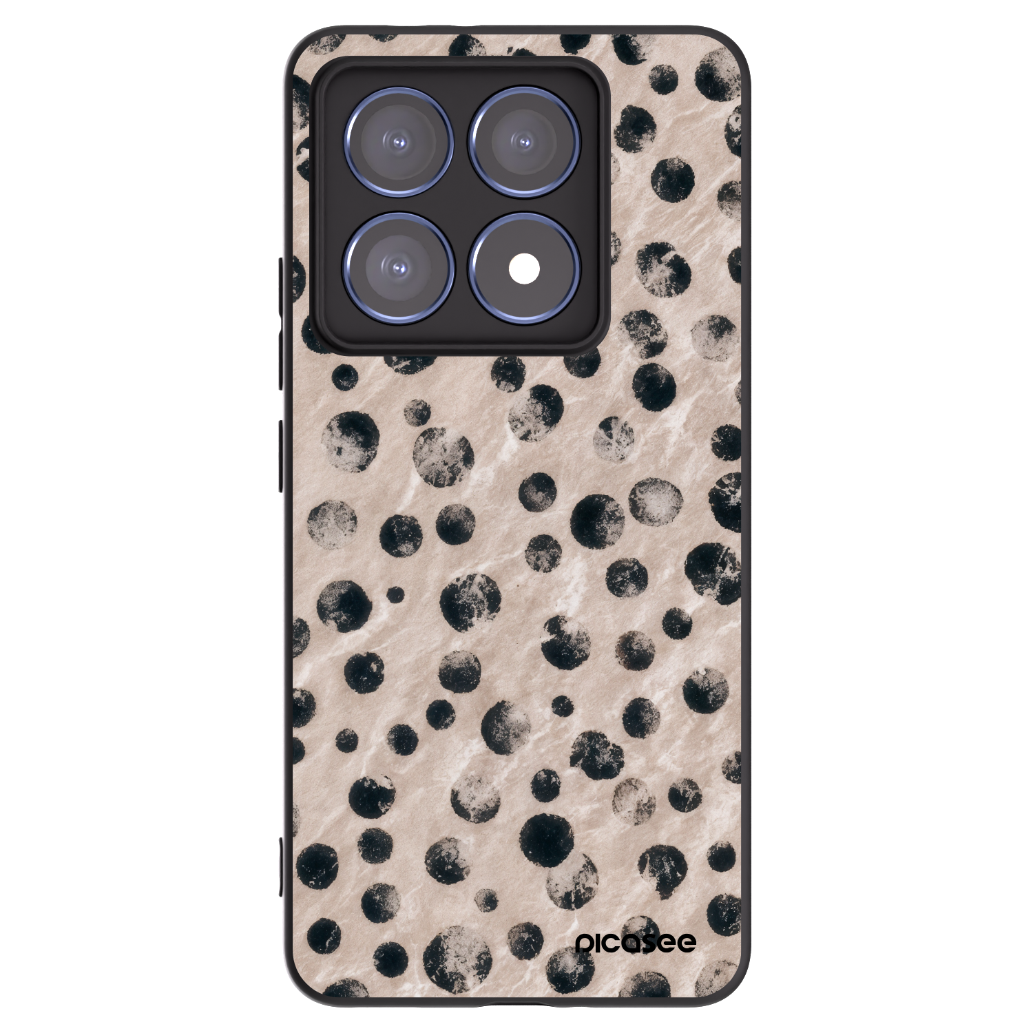 Picasee silikonowe czarne etui na Xiaomi 14T Pro - Inked