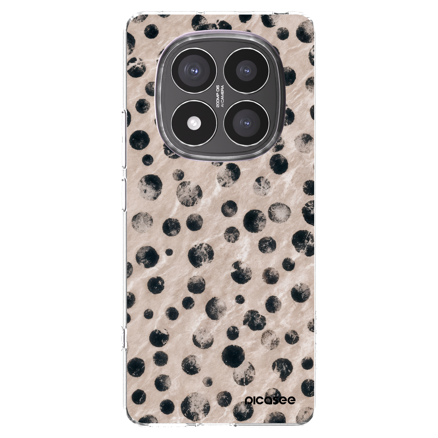 Picasee silikonowe przeźroczyste etui na Xiaomi Redmi Note 14 Pro+ 5G - Inked