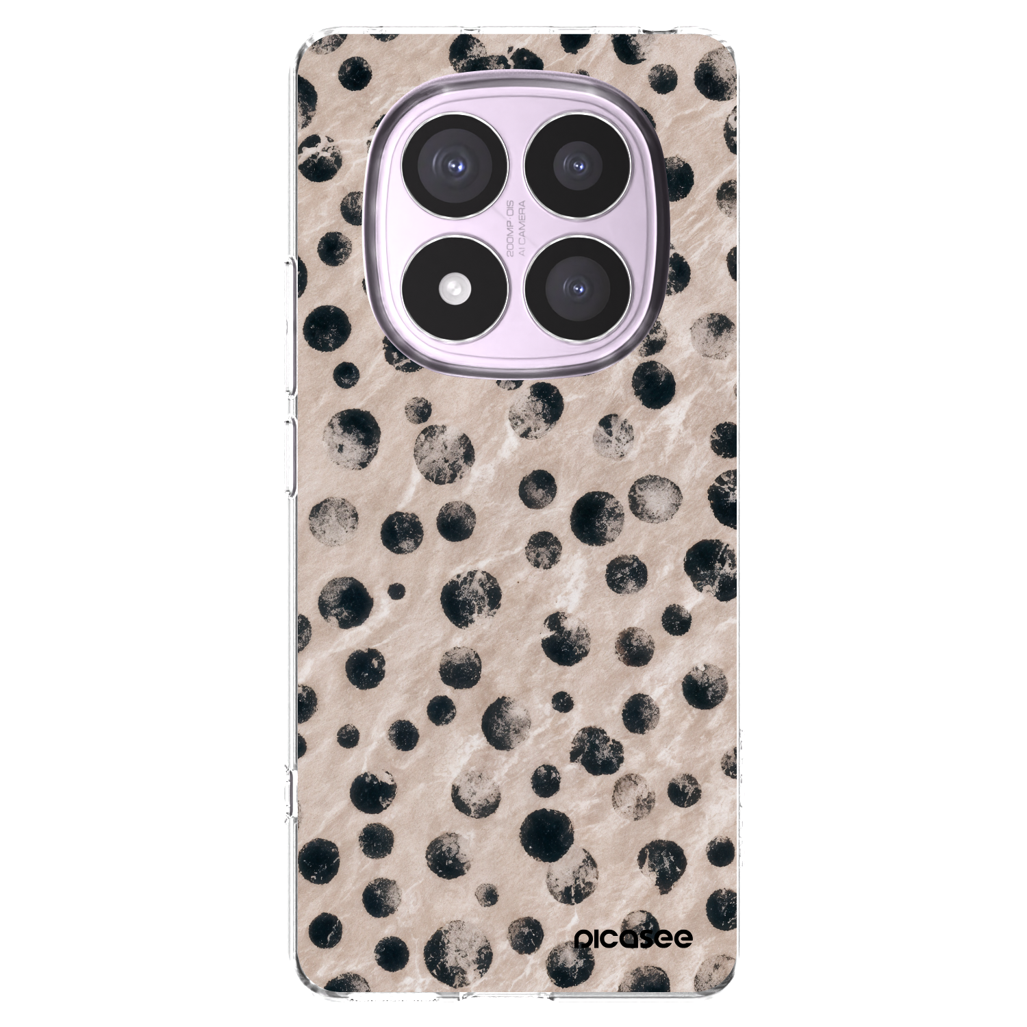 Picasee silikonowe przeźroczyste etui na Xiaomi Redmi Note 14 Pro 5G - Inked