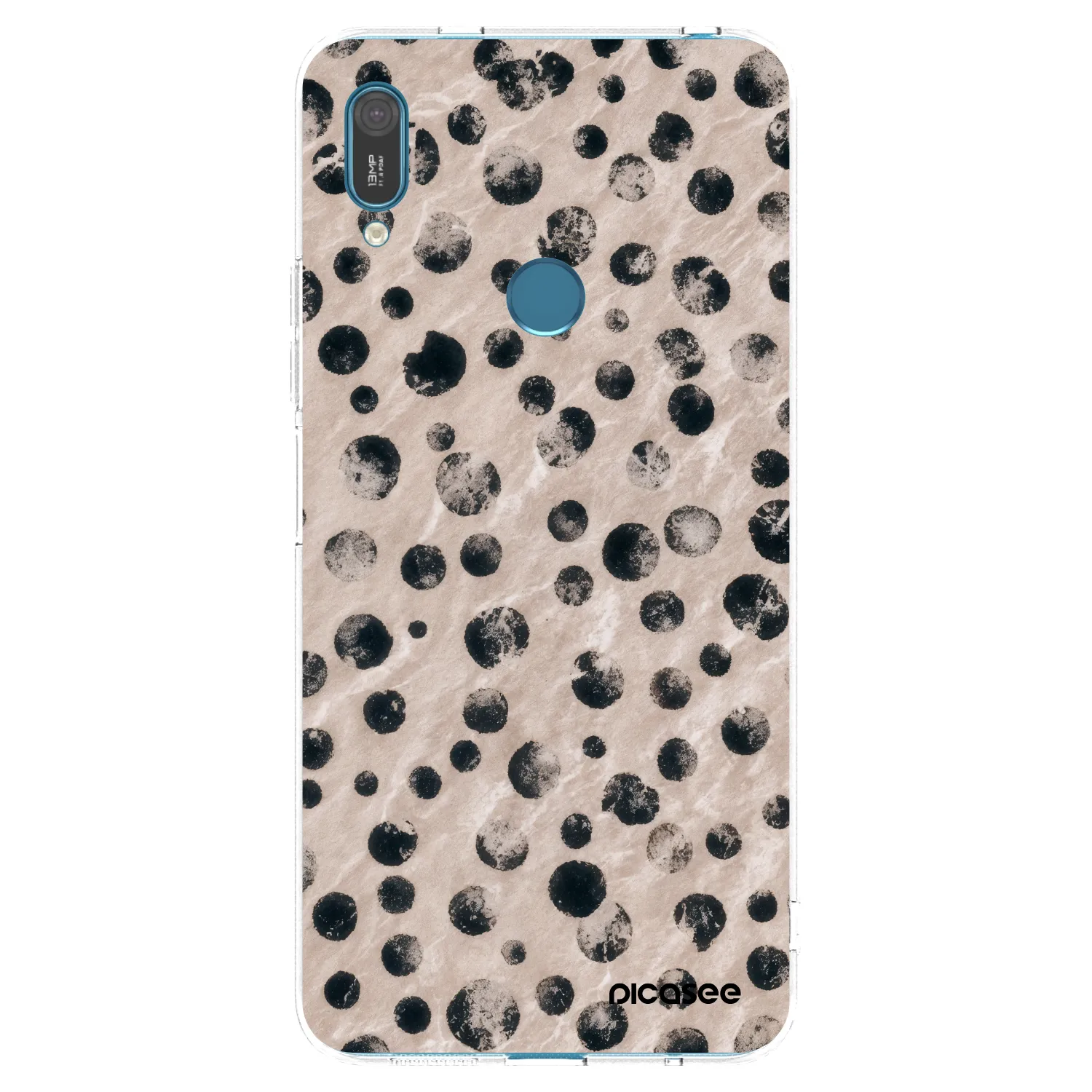 Picasee silikonowe przeźroczyste etui na Huawei Y7 2019 - Inked