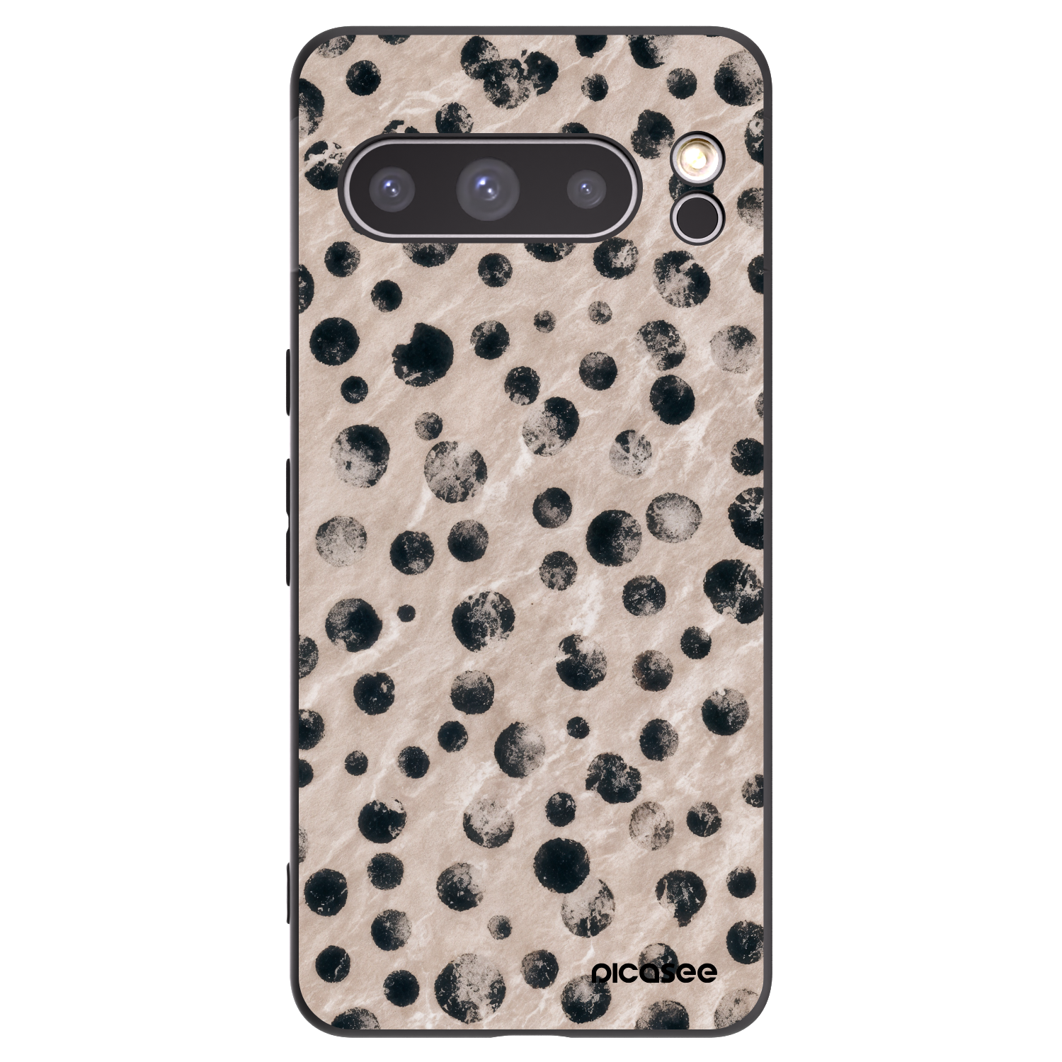 Picasee silikonowe czarne etui na Google Pixel 8 Pro - Inked