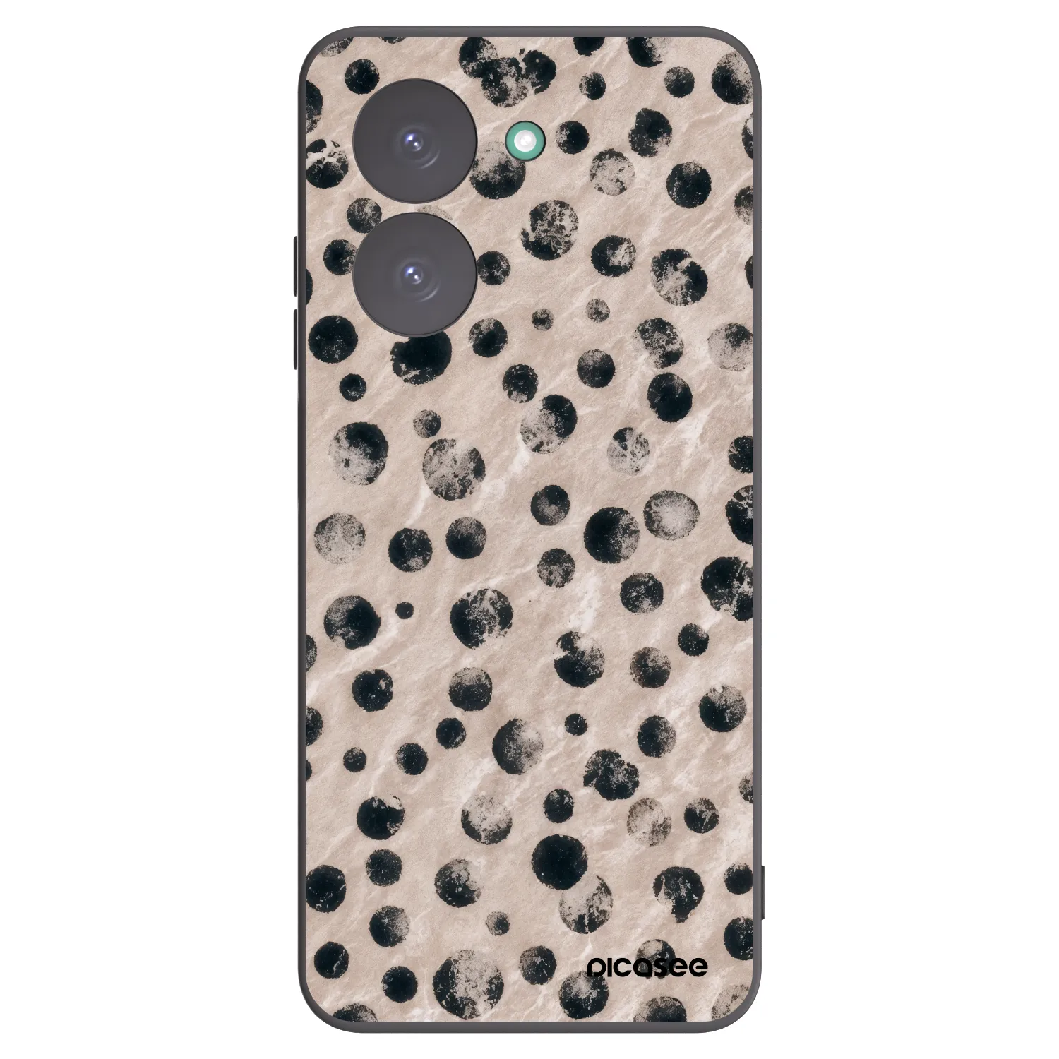 Picasee silikonowe czarne etui na Xiaomi Redmi A5 - Inked
