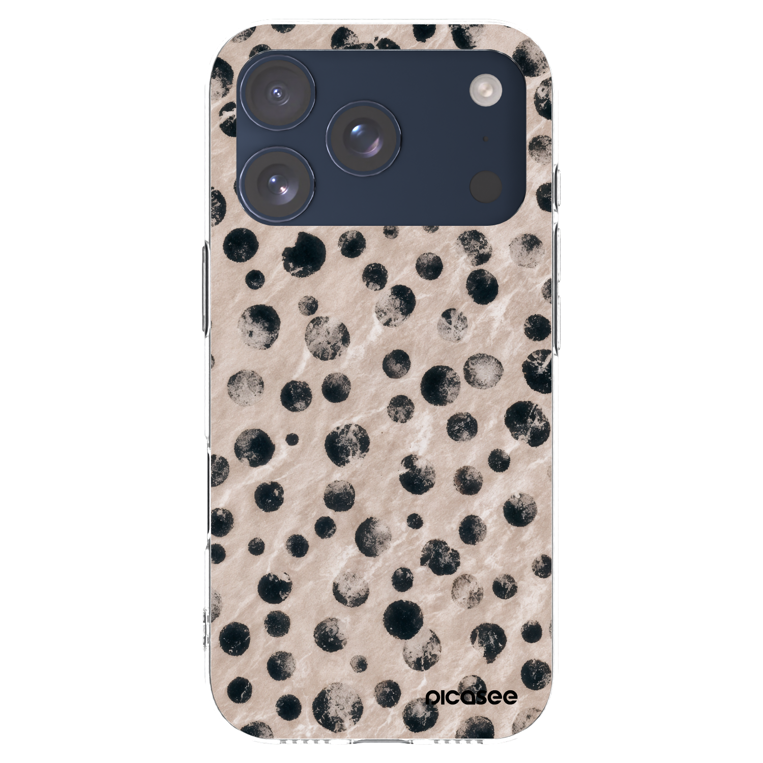 Picasee silikonowe przeźroczyste etui na Apple iPhone 17 Pro - Inked