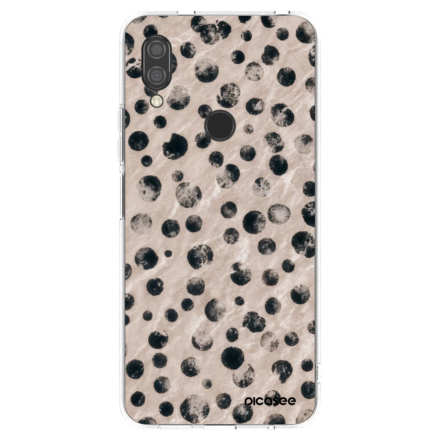 Picasee silikonowe przeźroczyste etui na Xiaomi Redmi 7 - Inked