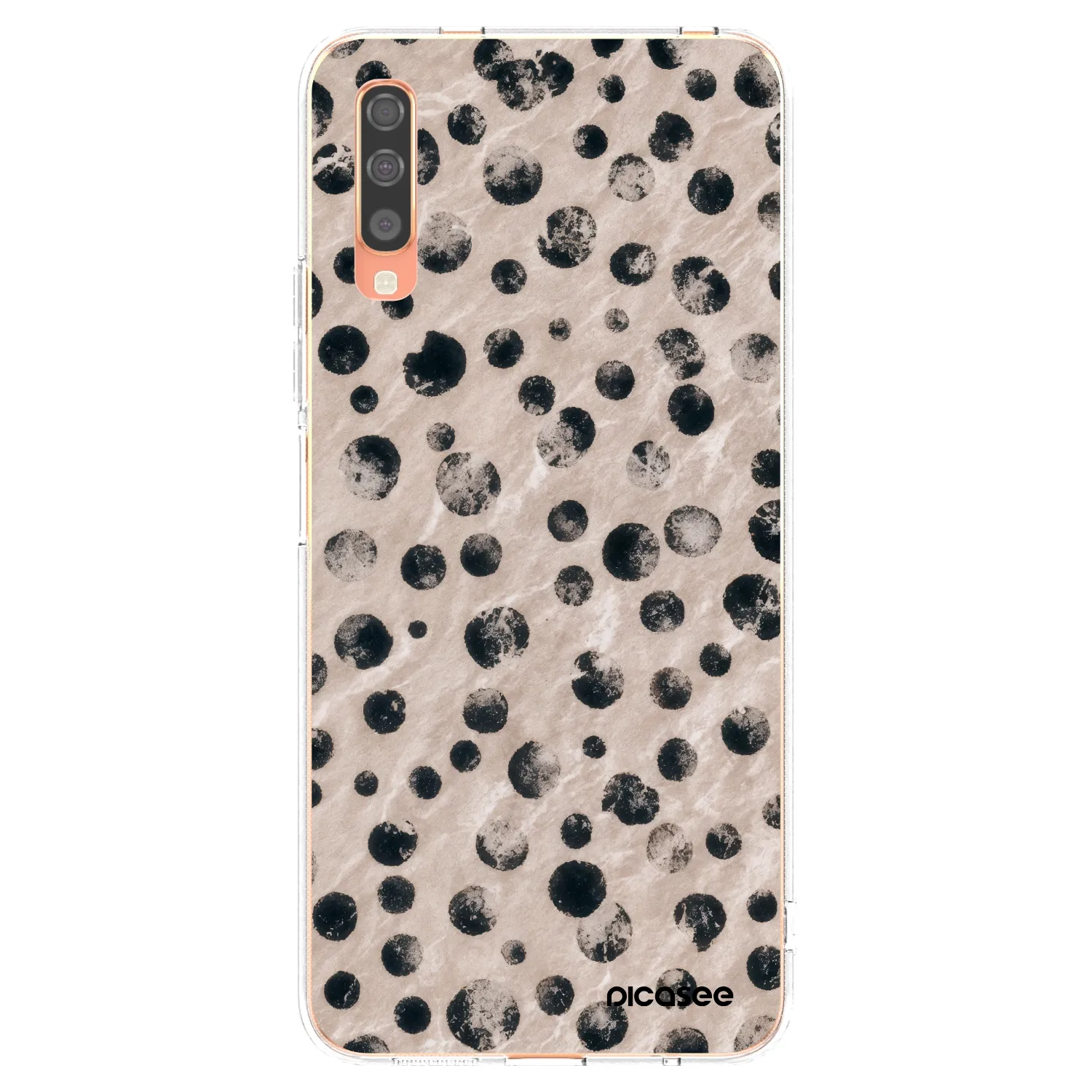 Picasee silikonowe przeźroczyste etui na Samsung Galaxy A70 A705F - Inked