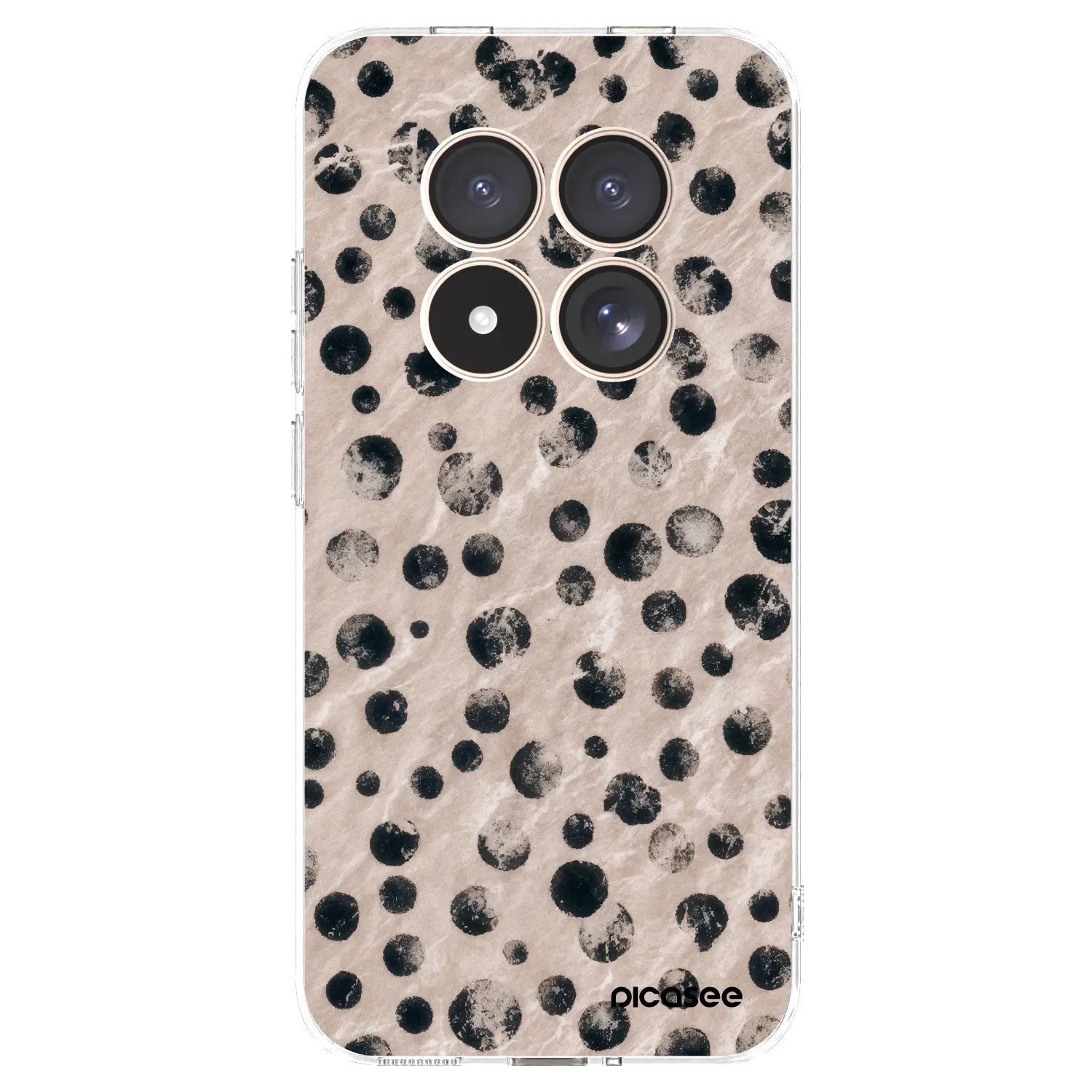 Picasee silikonowe przeźroczyste etui na Xiaomi Redmi Note 15 Pro 4G - Inked