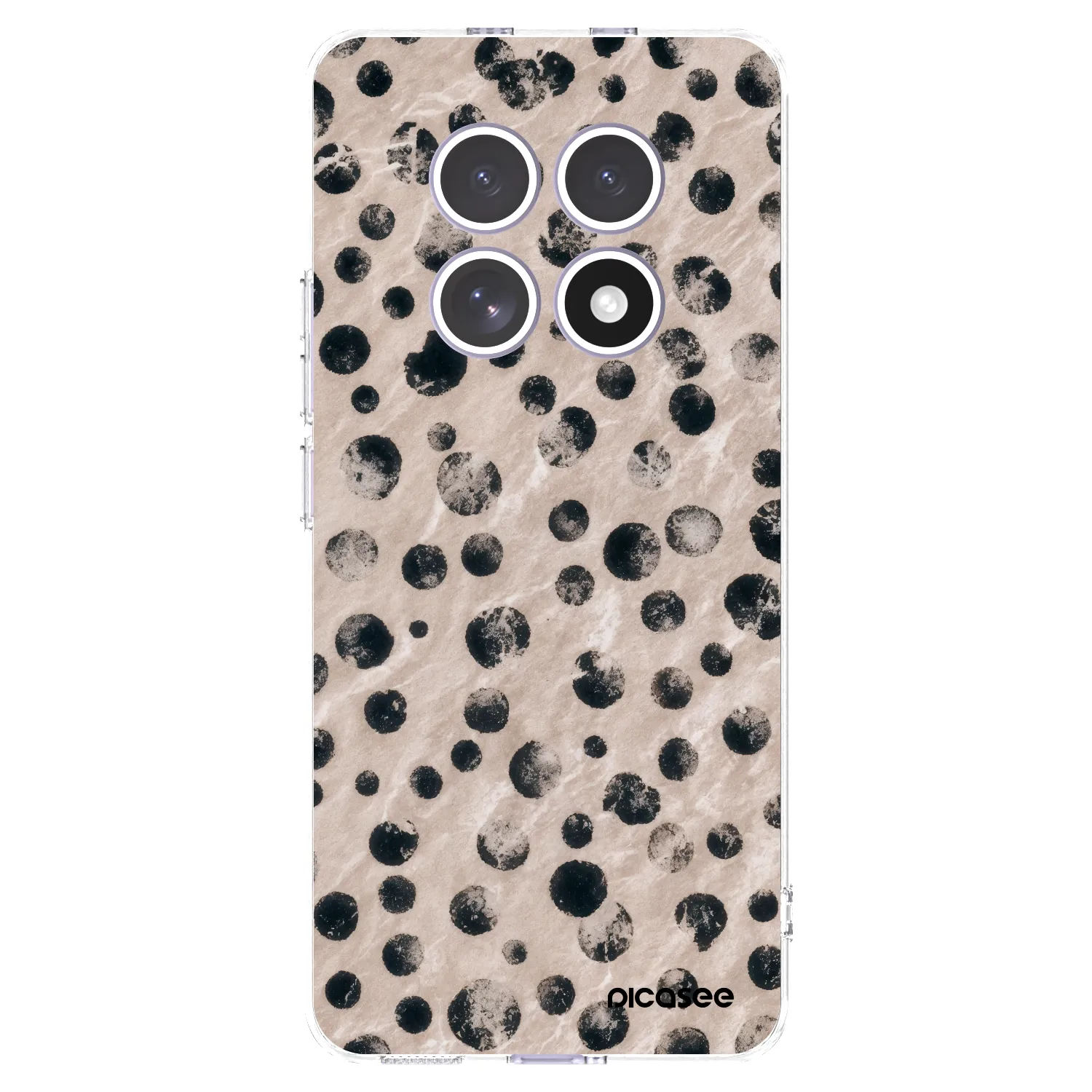 Picasee silikonowe przeźroczyste etui na Xiaomi Redmi Note 15 4G - Inked