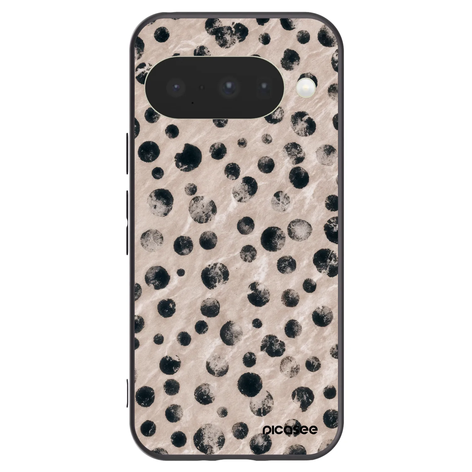 Picasee silikonowe czarne etui na Google Pixel 10 - Inked